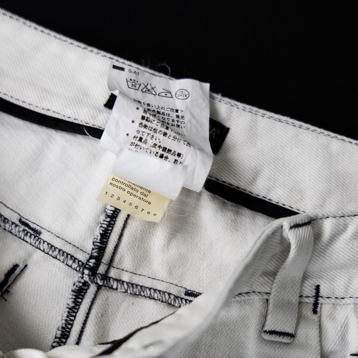 Dolce & Gabbana Dolce&Gabbana Womens White Jeans Tie Dye Designer Denim Size 27" / US 4 / IT 40 - 12 Thumbnail