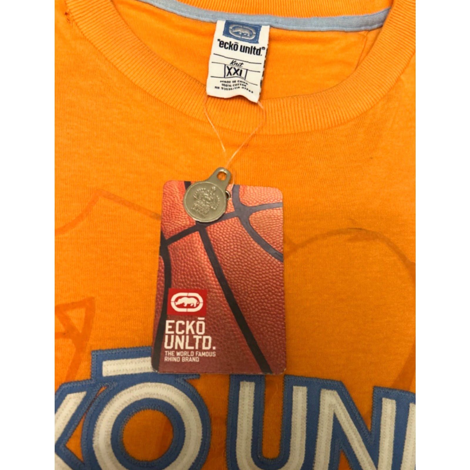 Ecko Unltd. VINTAGE Ecko UNLTD Complex RSVP Collab Shirt Mens XXL Orange 2000s Hip Hop Y2K VTG NWT Rap Tee Size US XXL / EU 58 / 5 - 3 Thumbnail