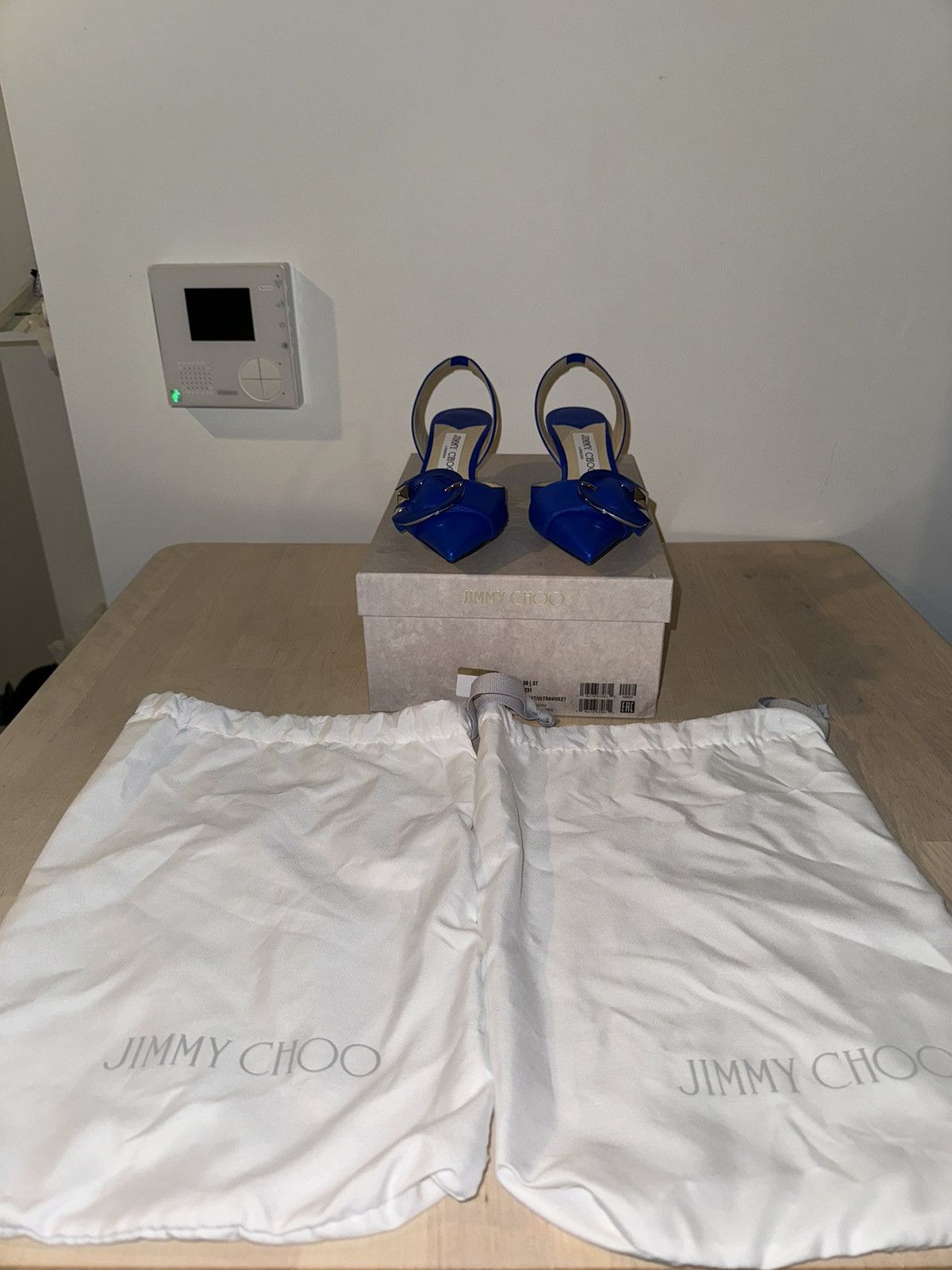 Jimmy Choo Jimmy Choo Heels Blue Size US 6 / IT 36 - 5 Thumbnail