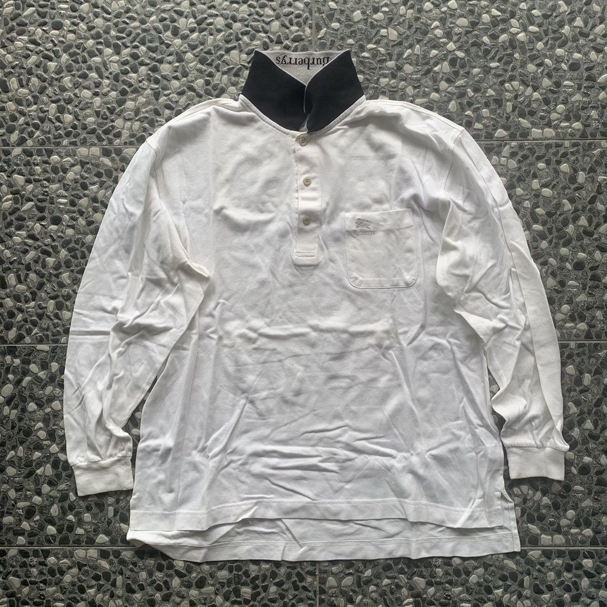 Burberry VINTAGE BURBERRYS POLO Size US L / EU 52-54 / 3 - 1 Thumbnail