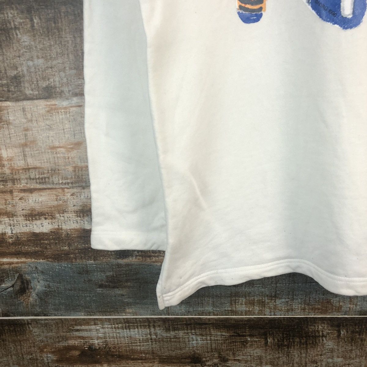 Vintage Mawnattaners NY vintage White Sweatshirt #A1289 Size US M / EU 48-50 / 2 - 7 Thumbnail