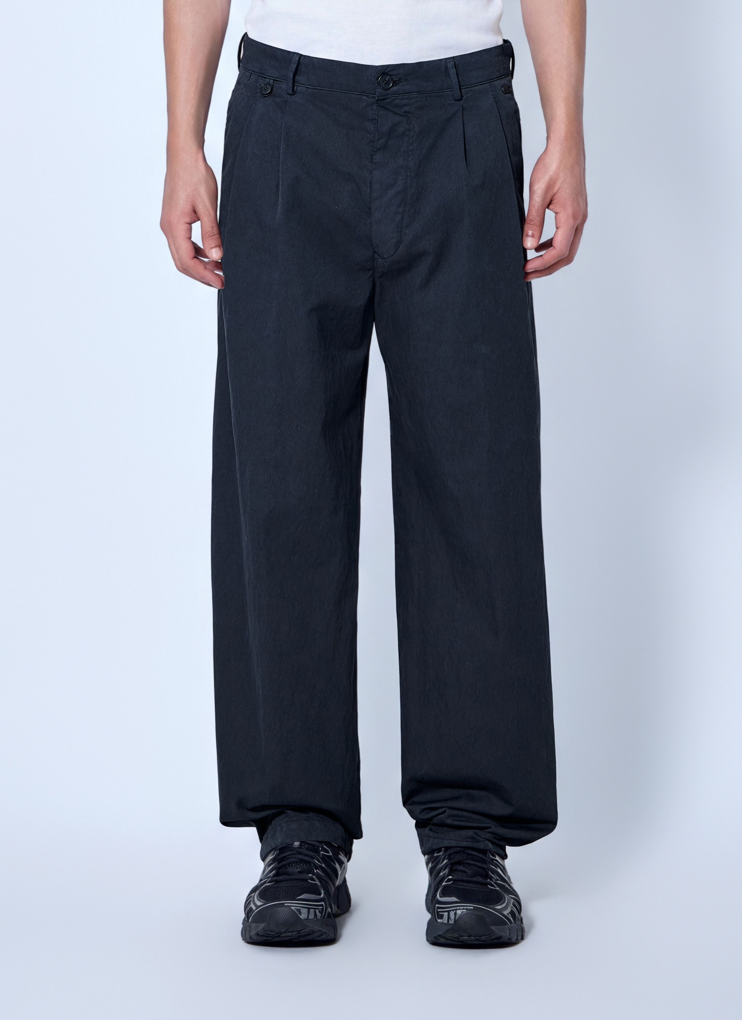 Massimo Osti Massimo Osti Studio Wide-Leg Tailored Trousers (IT 48) Size US 32 / EU 48 - 1 Thumbnail