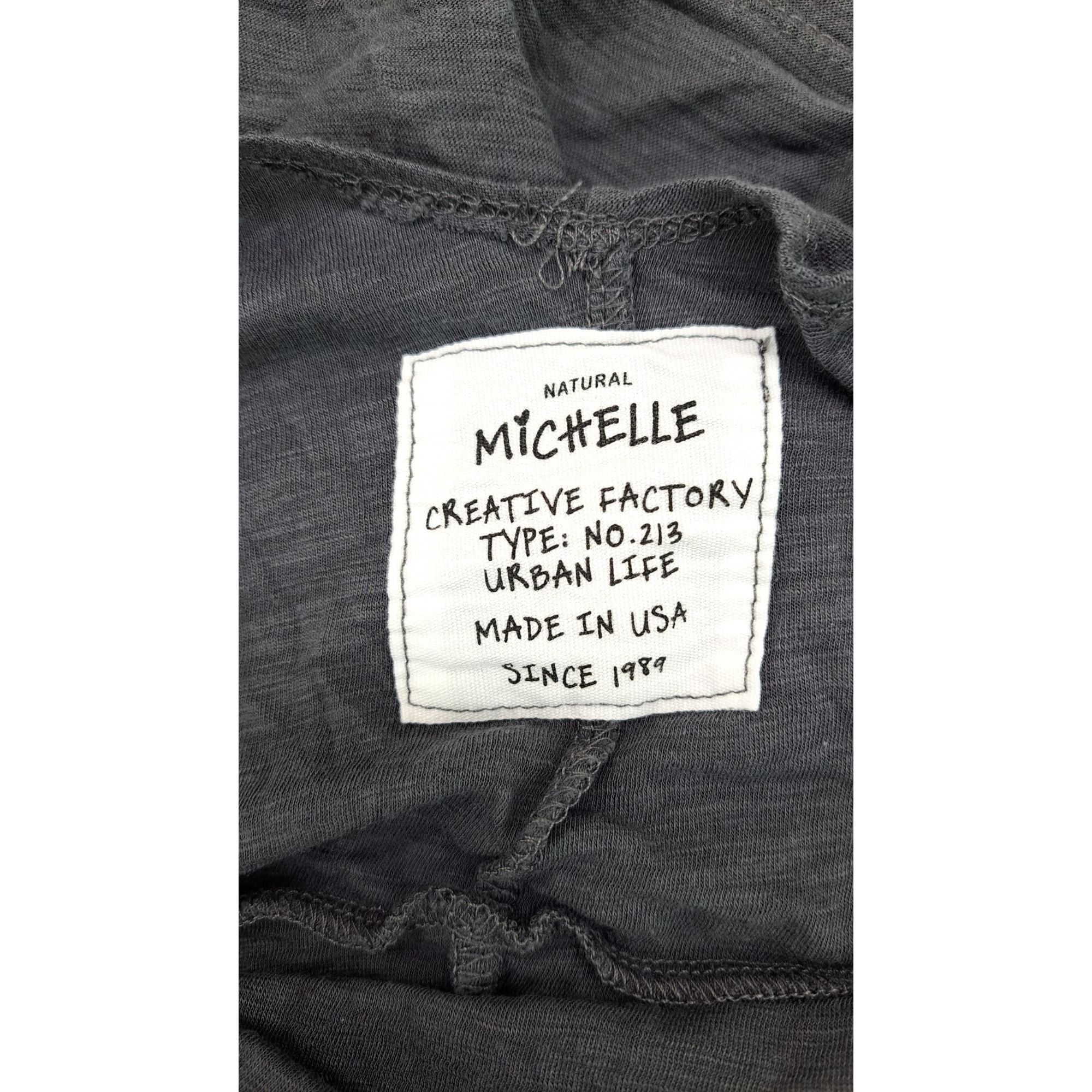Other Natural Michelle Creative Factory Gray Tank Skater Dress Cut Size M / US 6-8 / IT 42-44 - 3 Thumbnail