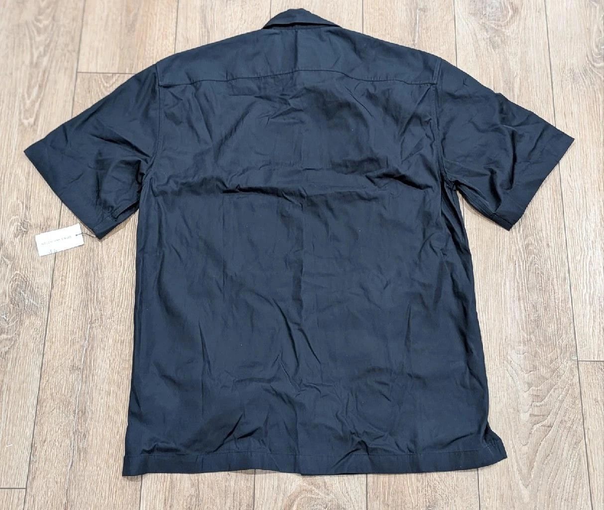 Dries Van Noten DRIES VAN NOTEN "Cassidye" SS Button Up Shirt Navy Large Size US L / EU 52-54 / 3 - 3 Thumbnail