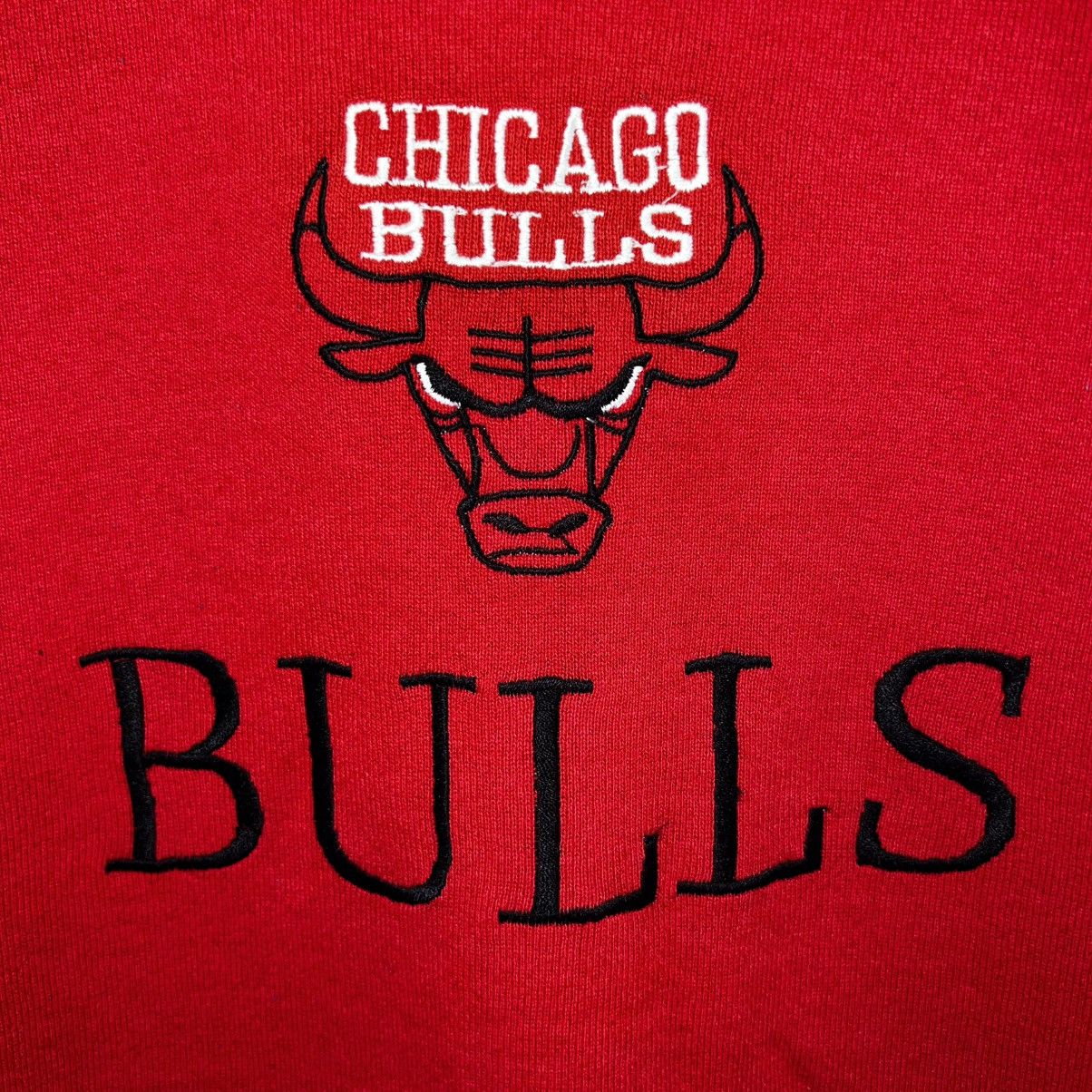 Fruit Of The Loom VINTAGE 90s MEN’S NBA CHICAGO BULLS LOGO SWEATSHIRT Size US XL / EU 56 / 4 - 3 Thumbnail