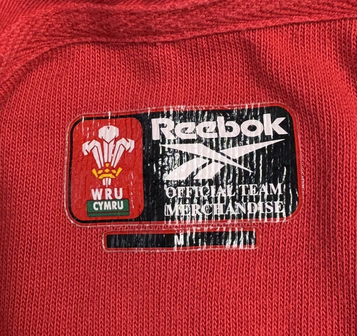 Reebok Wru Cymru Wales 2000 2001 Home Rugby Shirt Jersey Reebok Size US M / EU 48-50 / 2 - 12 Thumbnail
