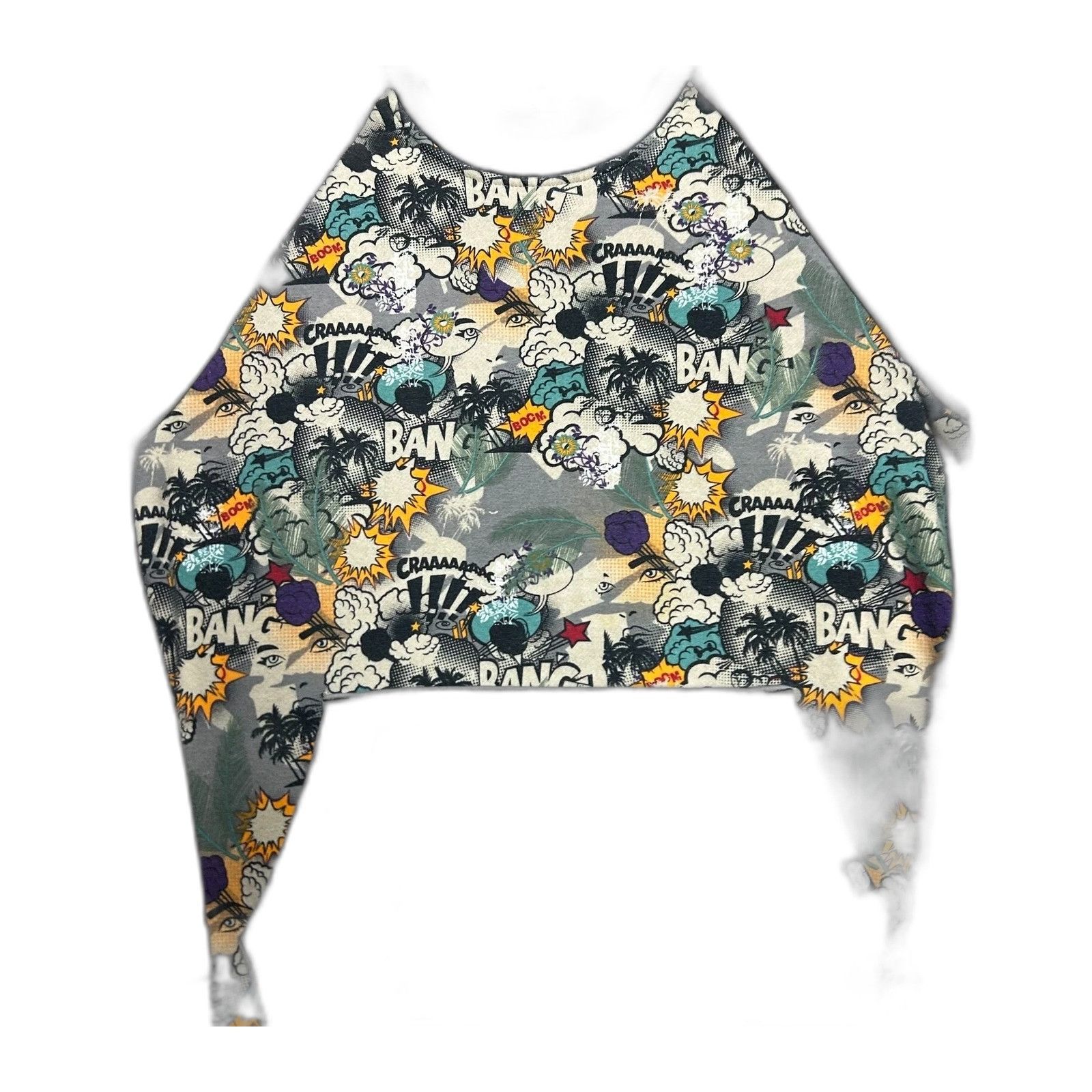 Marc Ecko Ecko Unltd. "Bang Crack Boom" Y2K Comic Sweatshirt Men's Sma Size US S / EU 44-46 / 1 - 2 Thumbnail