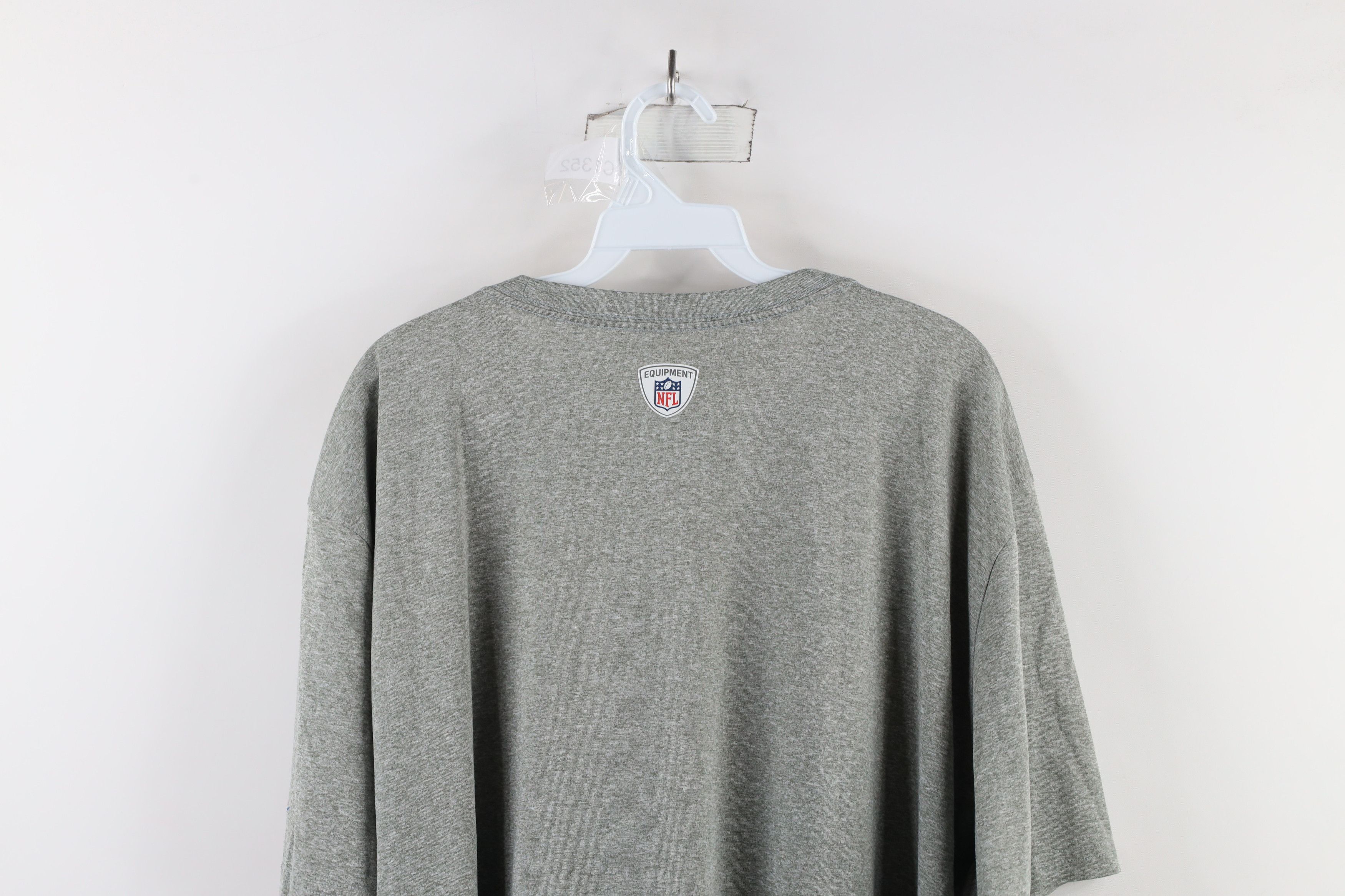 Nike × Vintage Nike Spell Out Detroit Lions Football Short Sleeve T-Shirt Size US XXL / EU 58 / 5 - 12 Thumbnail