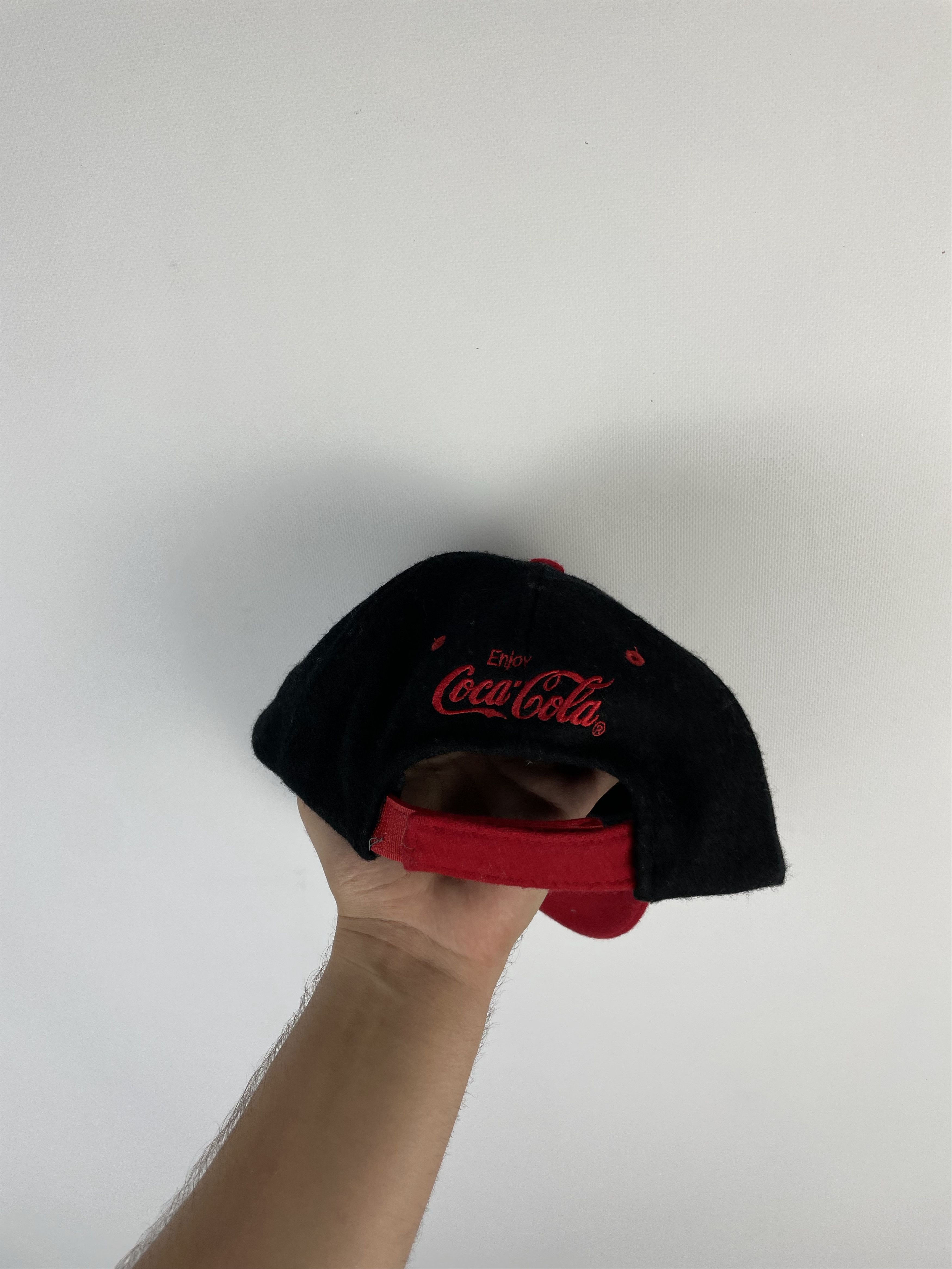 Coca Cola Vintage Coca Cola Cap Hat Fleece Size ONE SIZE - 4 Thumbnail