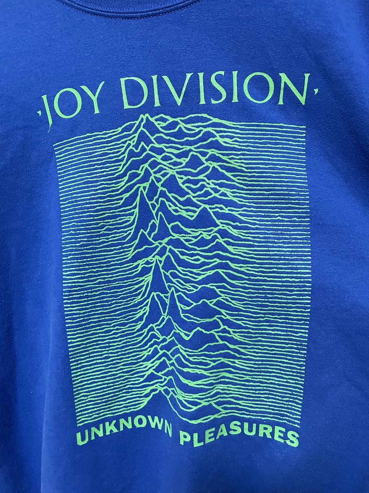 Joy Division Vintage 90s Joy Division Unknown Pleasure Sweatshirt Size US L / EU 52-54 / 3 - 4 Thumbnail