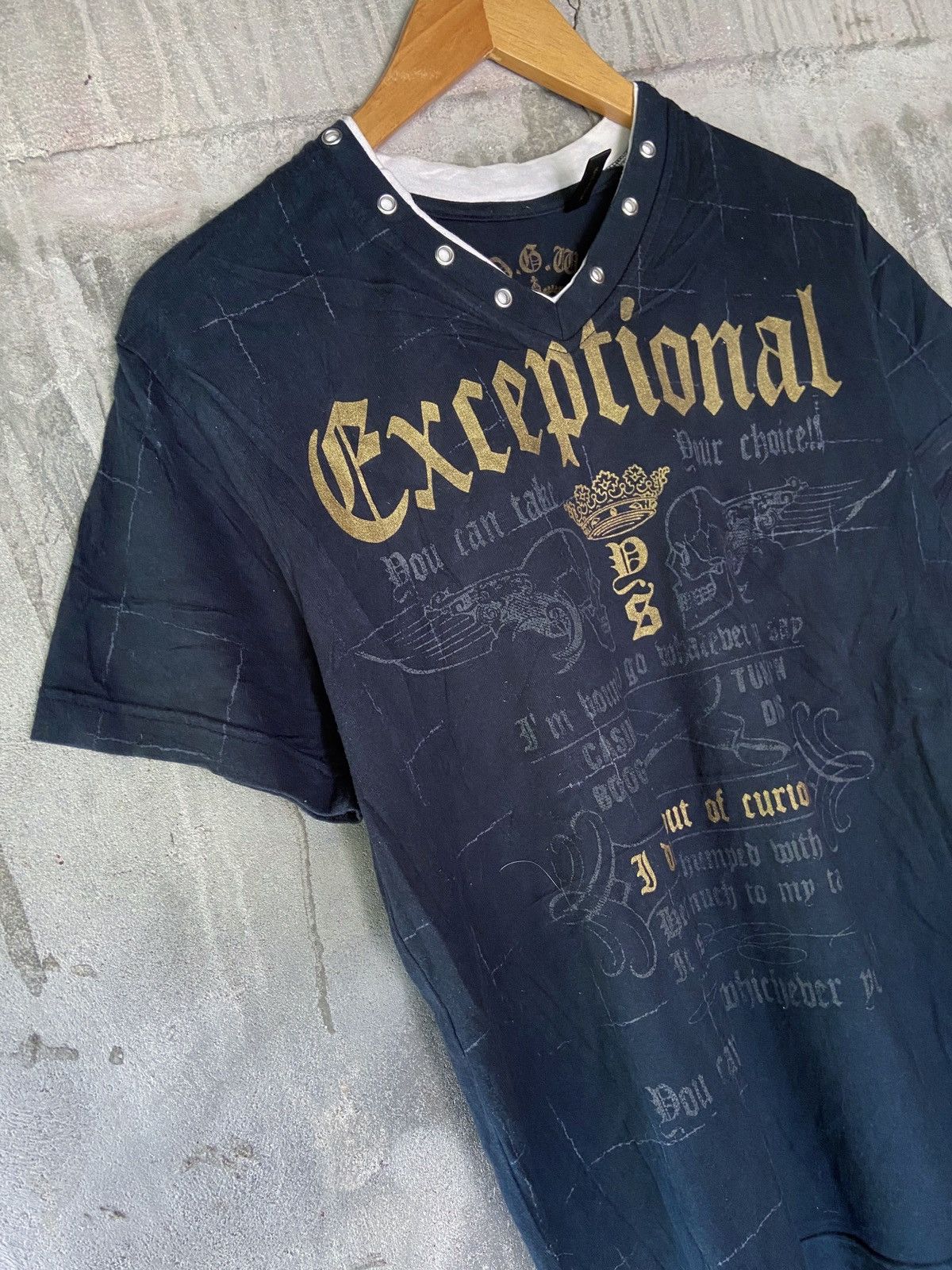 Beauty Beast × Hysteric Glamour × Japanese Brand EXCEPTIONAL I DID IT OUT OF CURIOSITY PUNK TEE Size US M / EU 48-50 / 2 - 4 Thumbnail