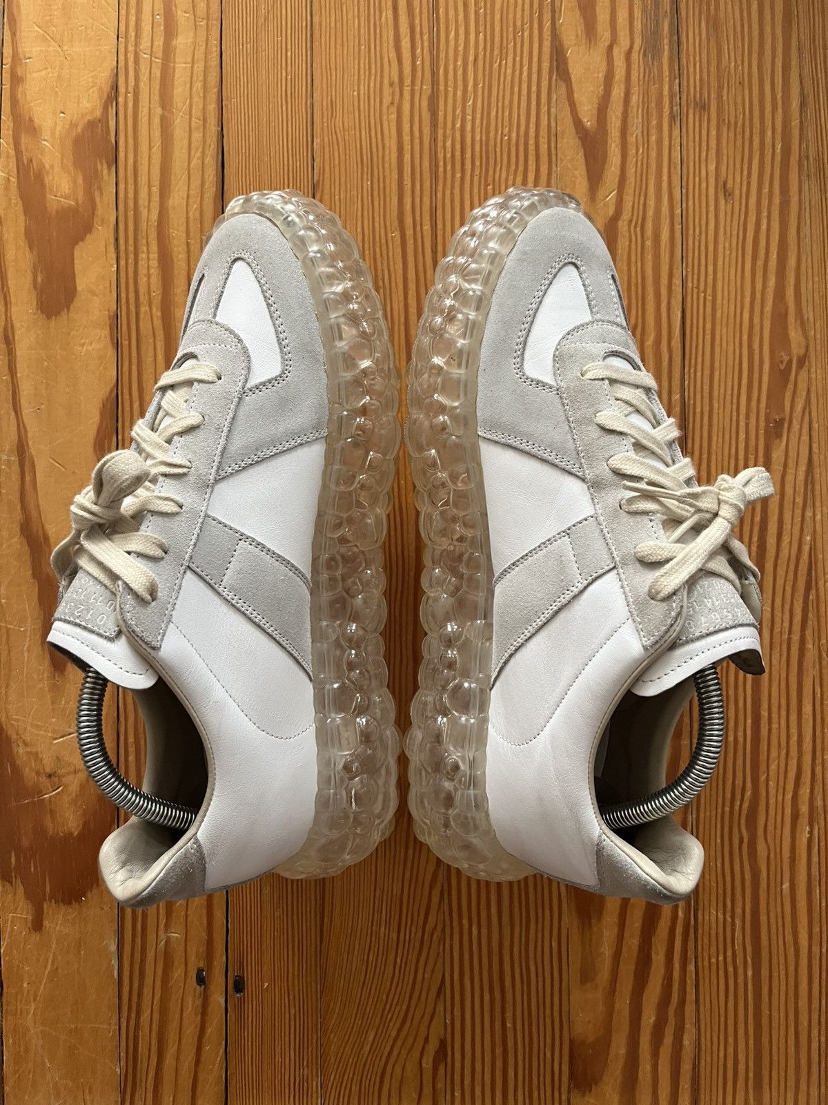 Maison Margiela Maison Margiela Super Bounce GAT Army Trainer Bubble White Size US 8 / EU 41 - 4 Thumbnail