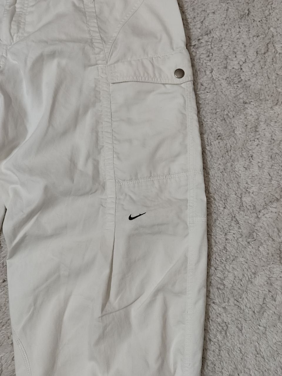 Nike × Vintage 💥 Vintage Nike Baggy Pants Solo Swoosh Y2K Size 30" / US 8 / IT 44 - 2 Thumbnail