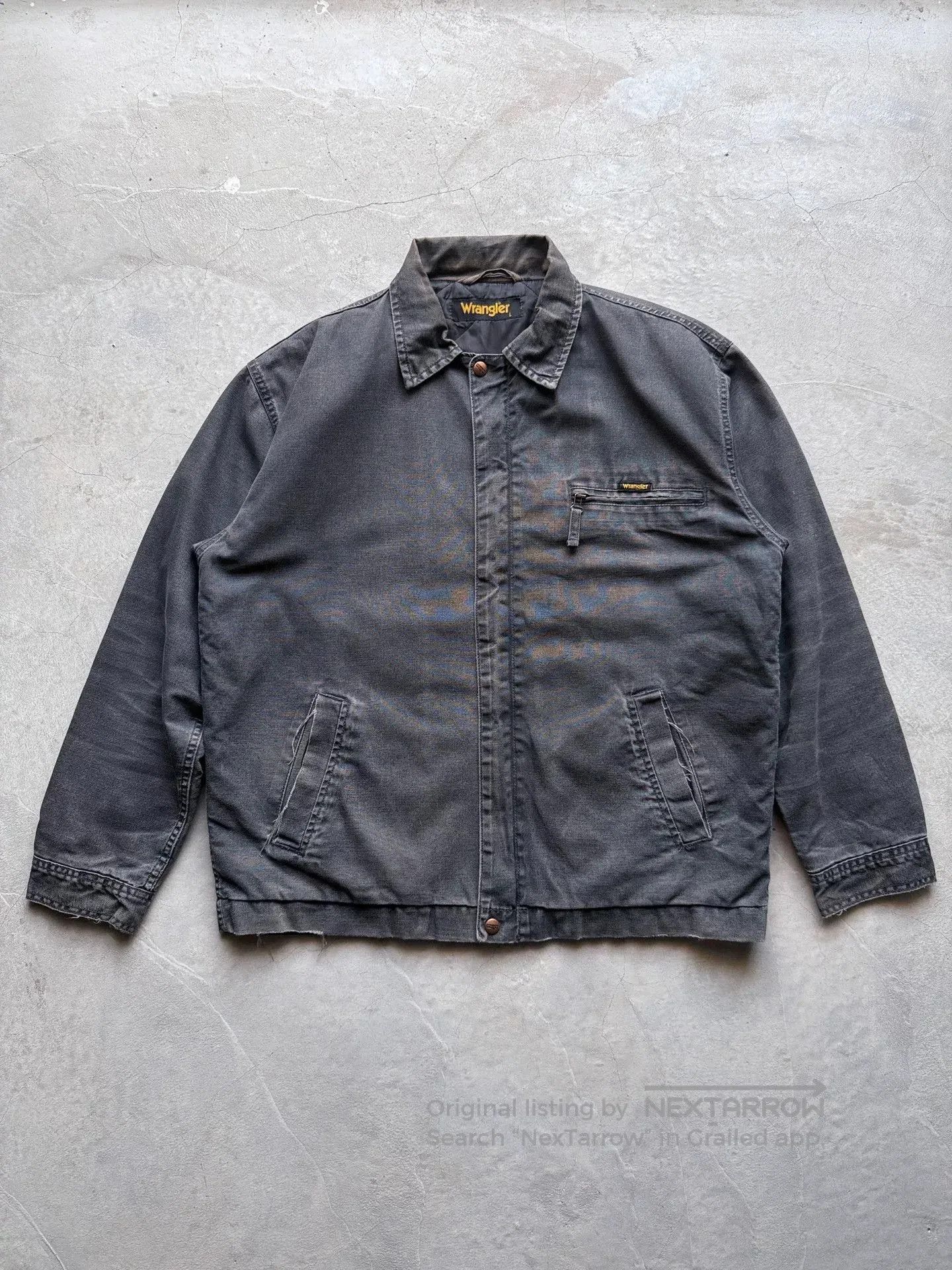 Vintage Vintage 90s Wrangler Work Jacket. Size US L / EU 52-54 / 3 - 1 Thumbnail