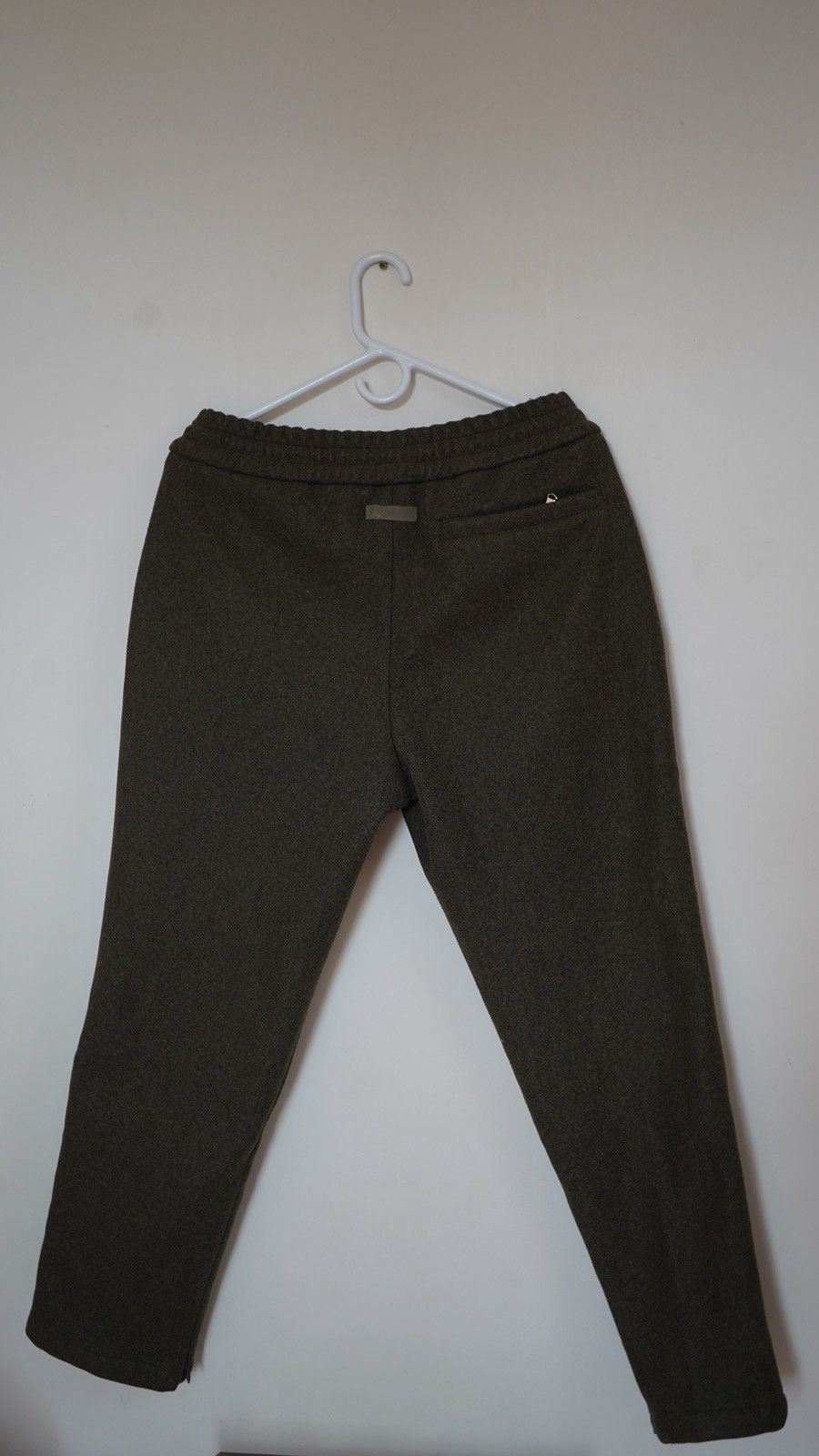Richie Le Collection Dark Gray Richie Le Collection Pleated Wool Pants Size US 32 / EU 48 - 2 Thumbnail