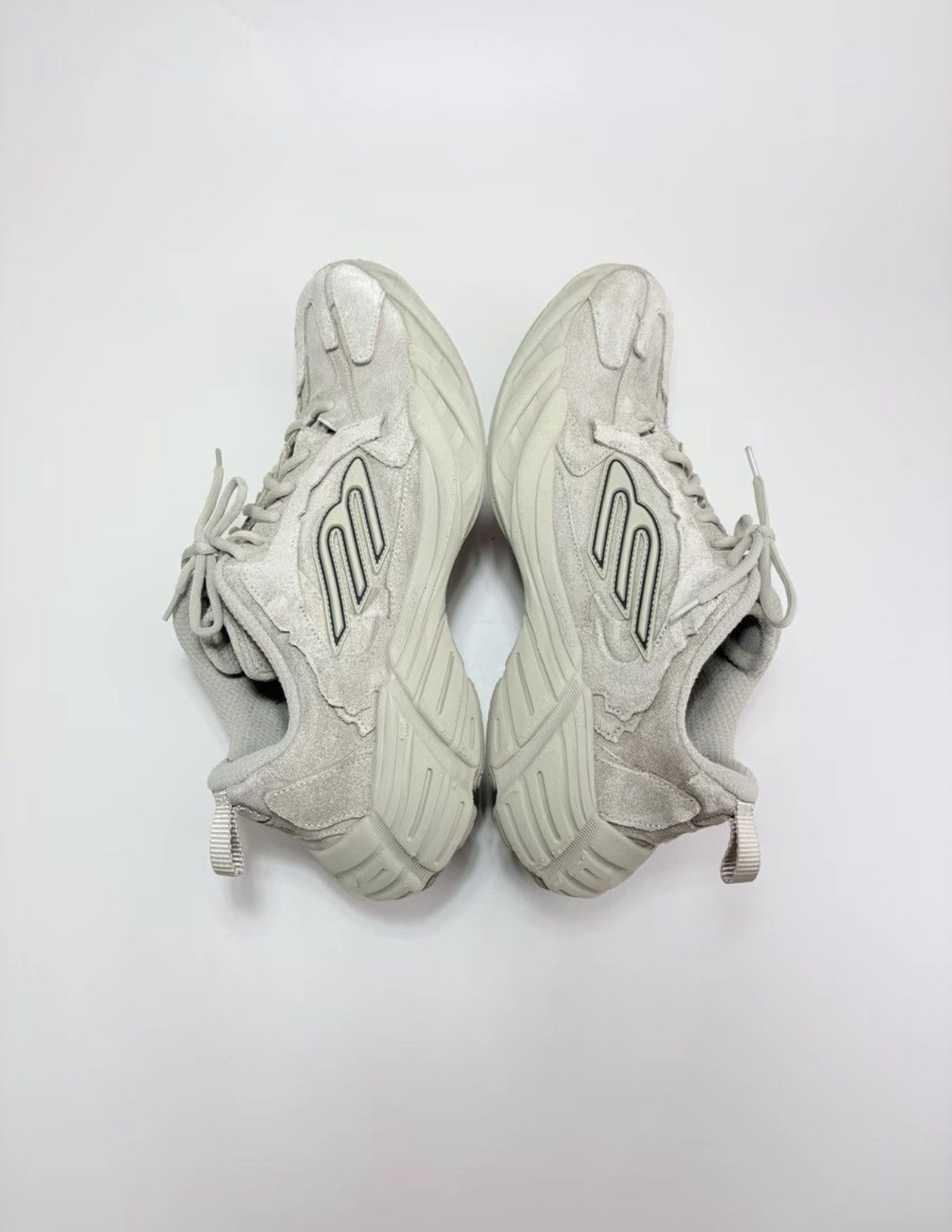 Balenciaga BALENCIAGA MONDAY Suede Sneakers K1 Size US 8.5 / EU 41-42 - 4 Thumbnail
