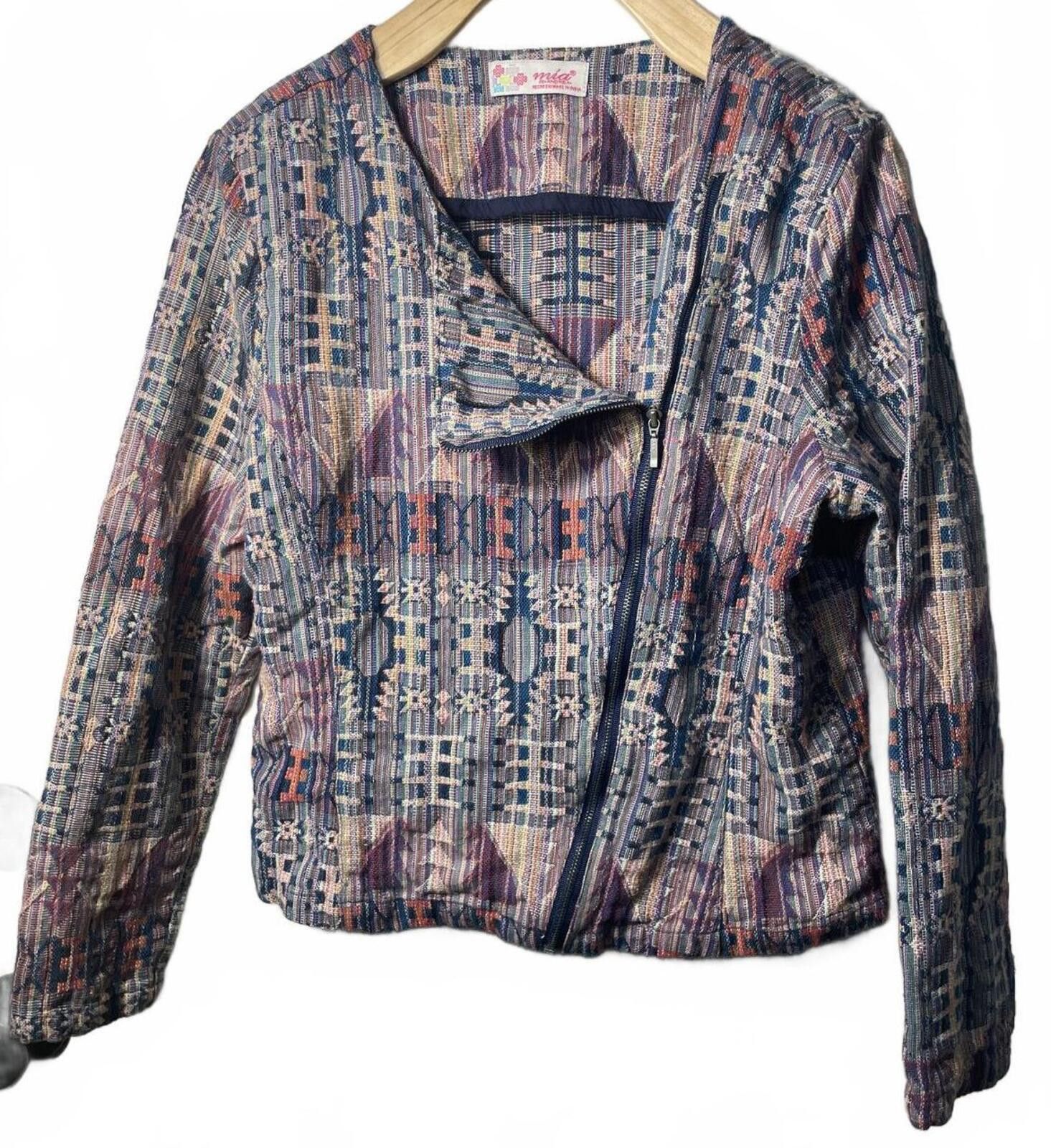 Other Mía de Andrea Jacket Womens Sz Medium Lightweight Boho EUC Size M / US 6-8 / IT 42-44 - 1 Thumbnail