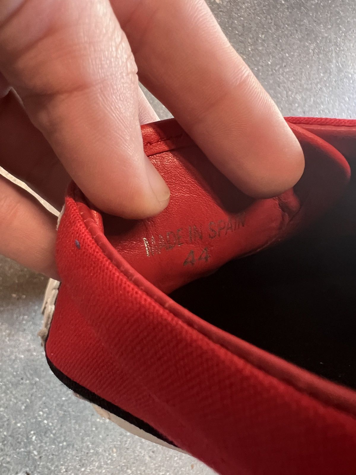 Amiri Amiri Skeleton Lace Up Sneakers Red Size US 11 / EU 44 - 4 Thumbnail