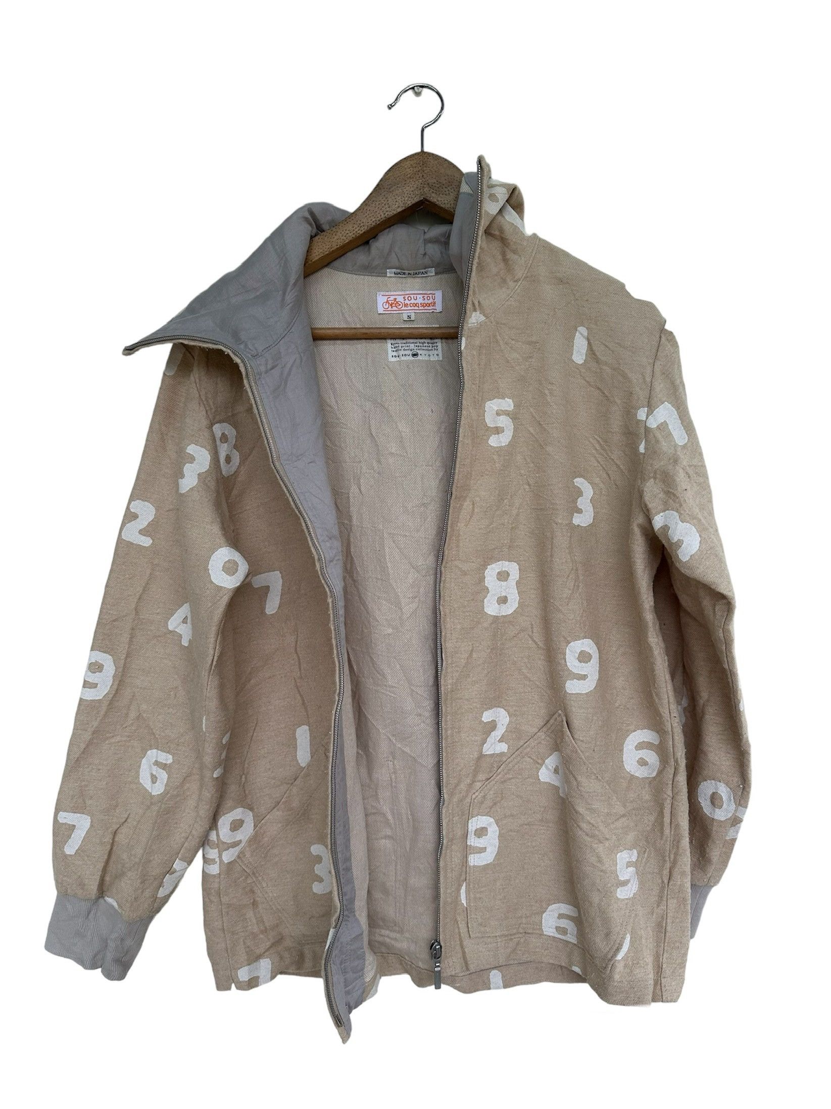 Issey Miyake Japanese Brand Digit Sou Sou X Le Coq Sportif Hoodie Jacket Size US S / EU 44-46 / 1 - 3 Thumbnail