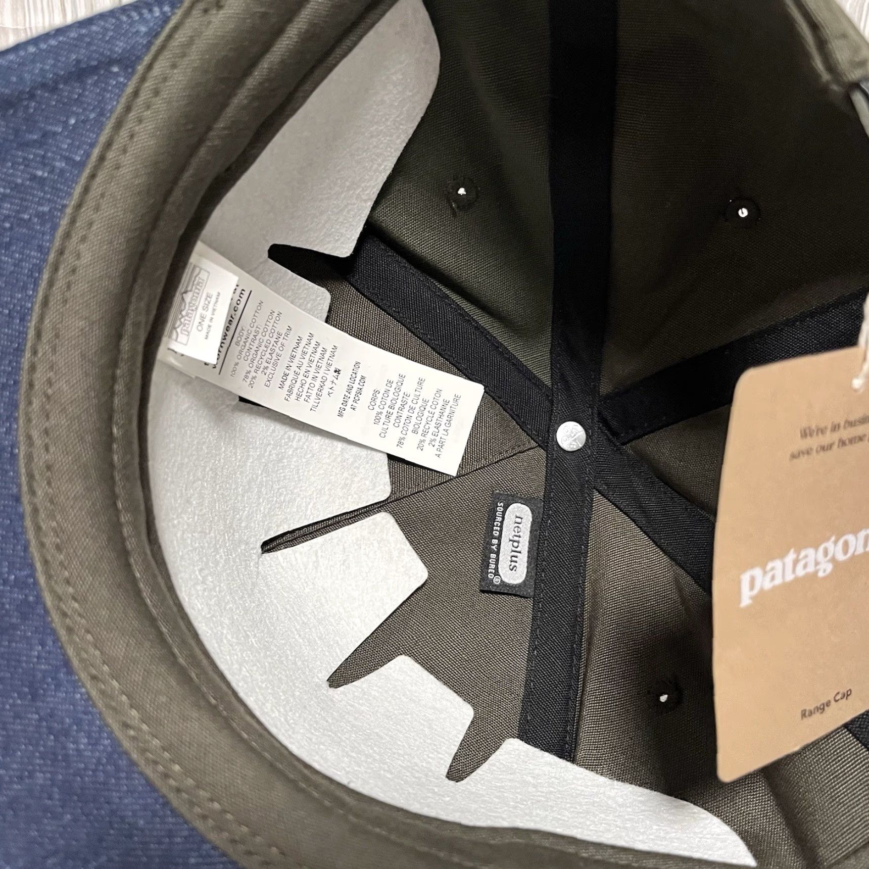 Patagonia Patagonia Hat Range Cap Snap Back Pine Needle Green Adjustable Men’s Adult NEW Size ONE SIZE - 8 Thumbnail