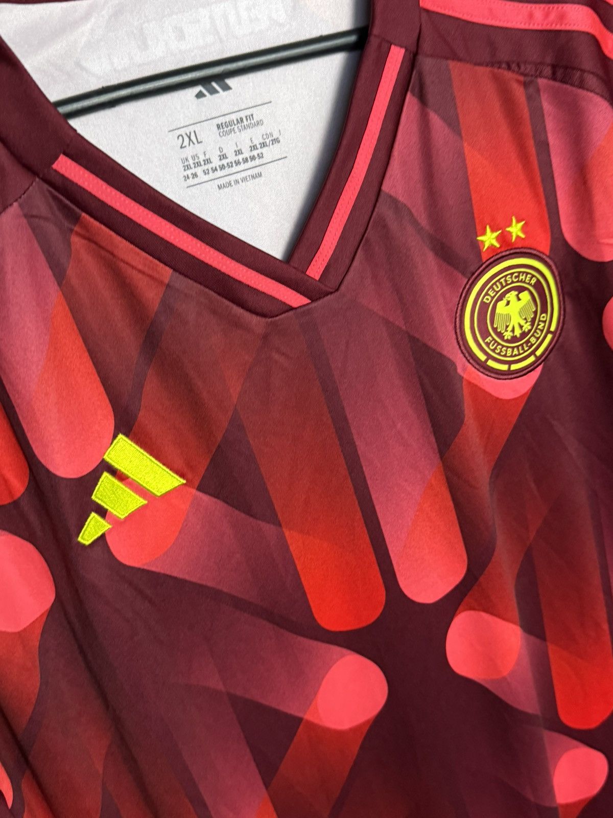 Adidas New Germany Womens Team 2025 Away Football Jersey Size XXL / US 16-18 / IT 52-54 - 3 Thumbnail