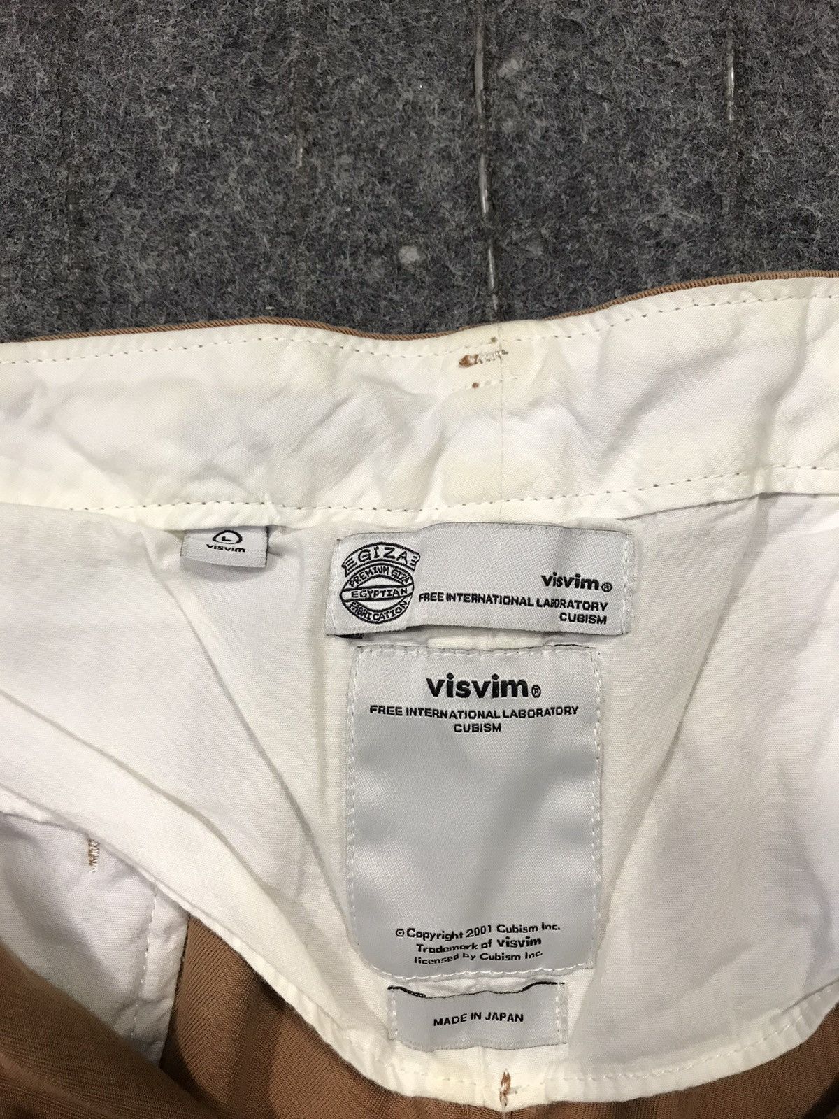 Visvim Visvim Laboratory Cubism Egyptian Chino Pant Bucket Back Size US 34 / EU 50 - 7 Thumbnail