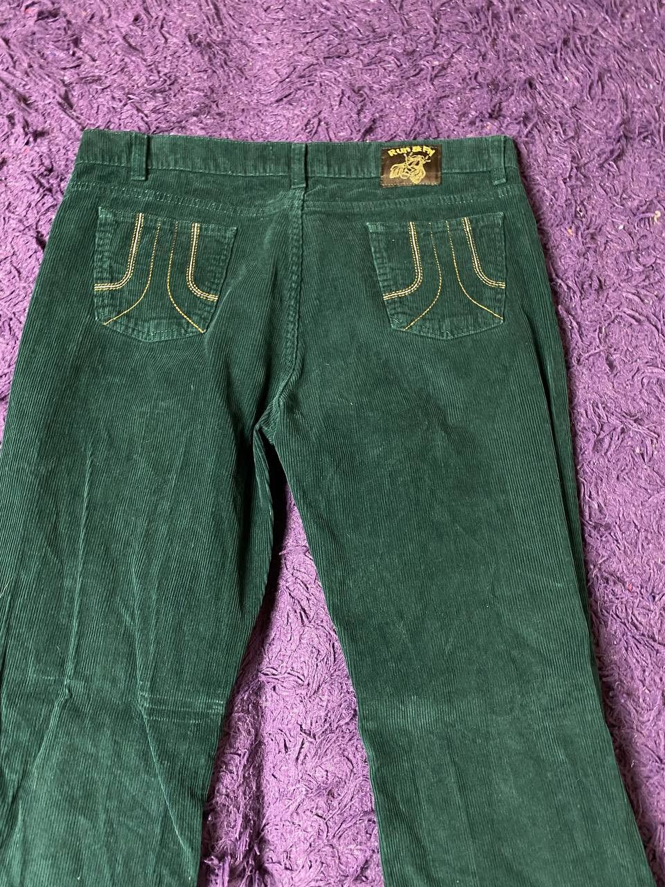 Vintage vintage 90s flared jeans aflliction rap style y2k Size 34" / US 12 / IT 48 - 8 Thumbnail