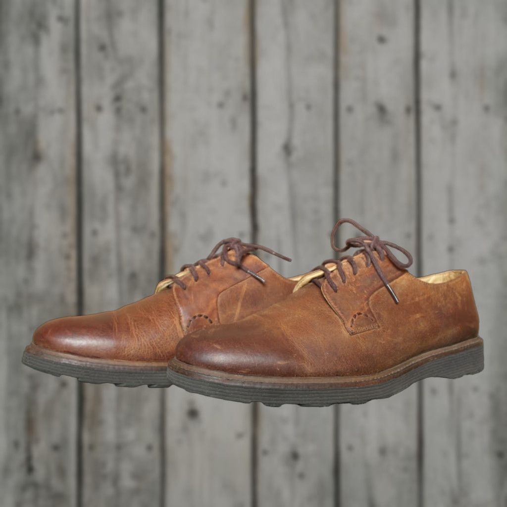 Vintage MARTIN DINGMAN Brown Leather Oxford Sz. 10M Men Casual Shoes Oxfort Brown Leather Oxford Mens 10 M Size US 10 / EU 43 - 1 Thumbnail