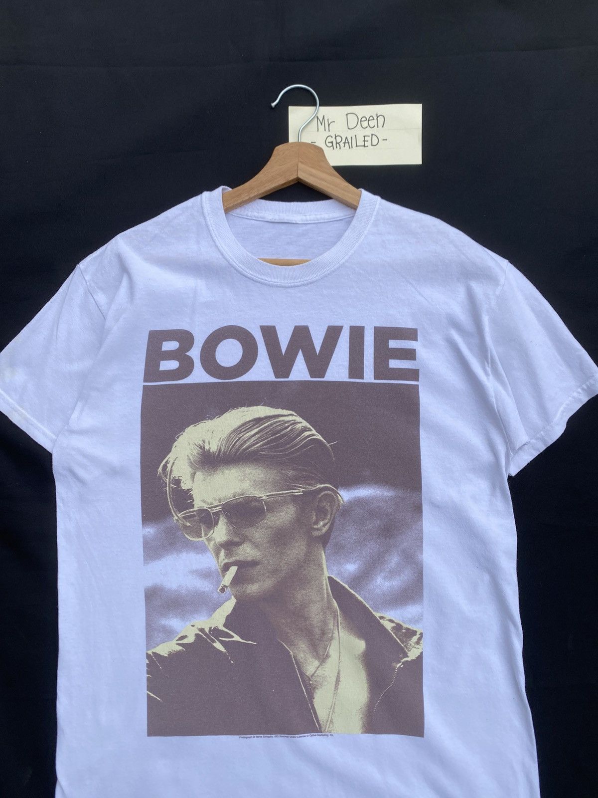 Band Tees Rare Vintage David Bowie Print Tshirt Size US M / EU 48-50 / 2 - 5 Thumbnail