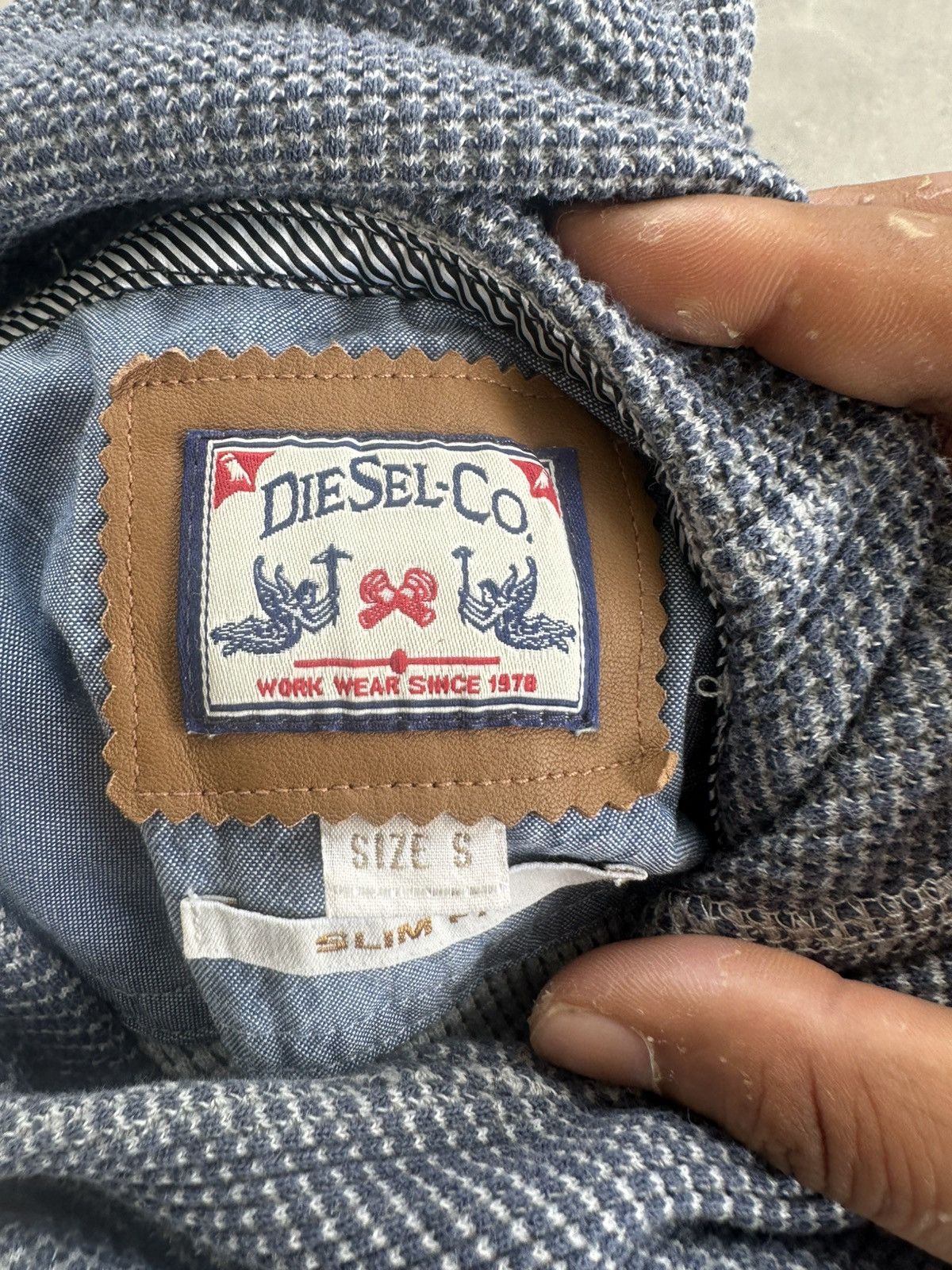 Japanese Brand × Vintage DIESEL SLIM FIT HOODIE WITH HIGH HOOD Size US XL / EU 56 / 4 - 6 Thumbnail