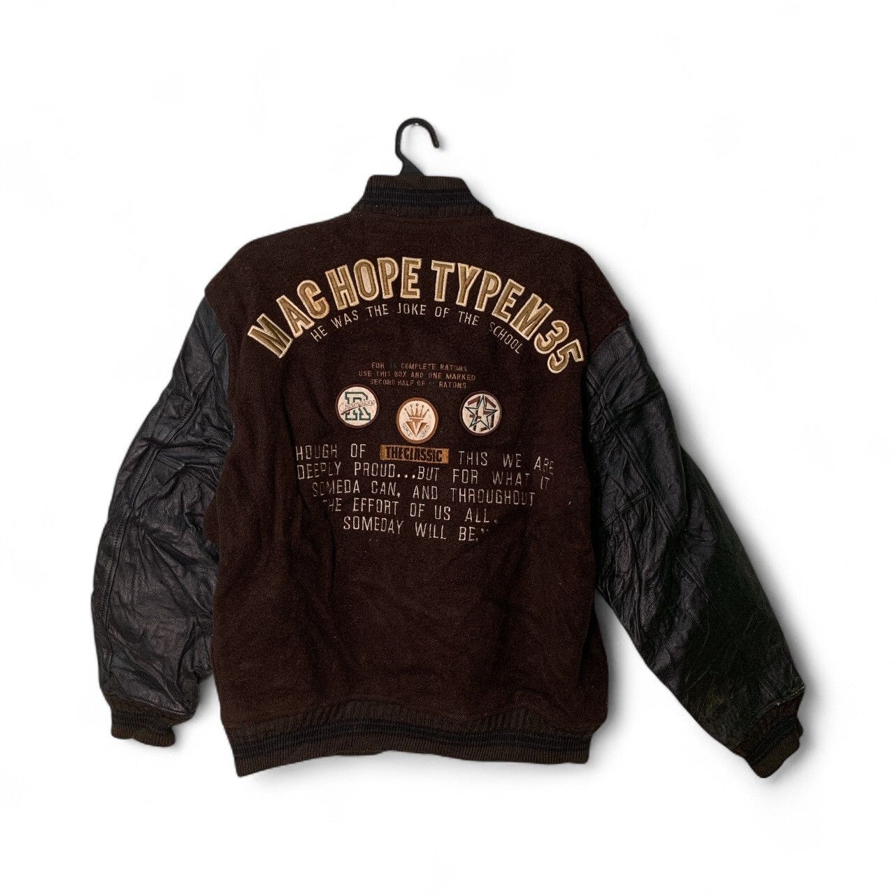 Japanese Brand Rare Design Vintage Mac Hope Modern Ivy Varsity Jackets Size US L / EU 52-54 / 3 - 1 Thumbnail