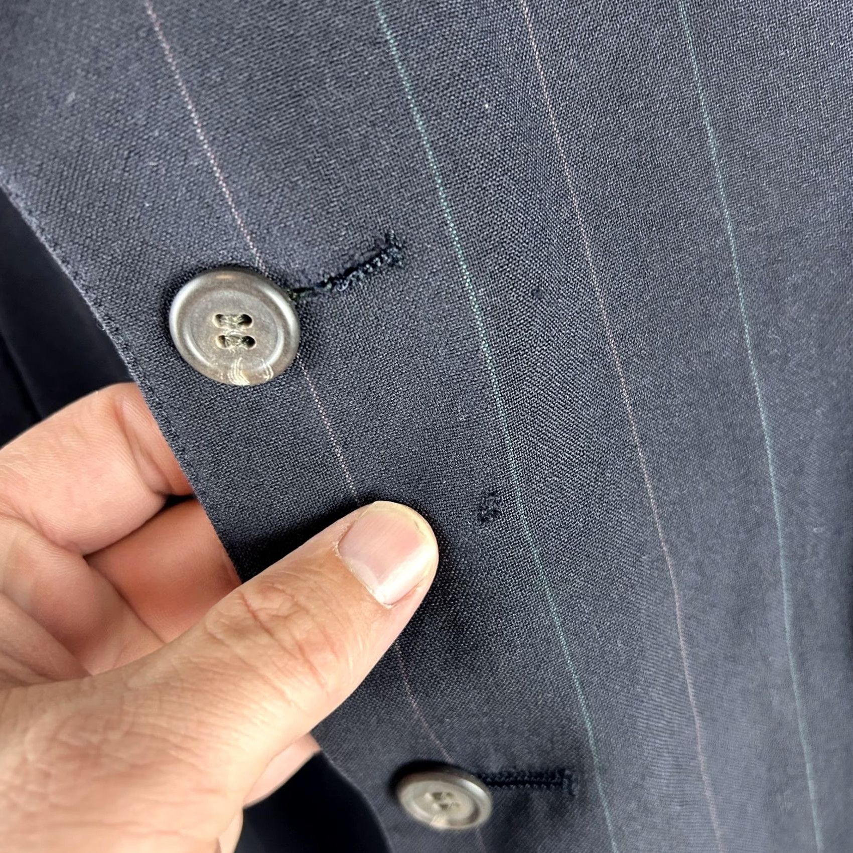 Ralph Lauren Vintage Ralph Lauren Polo University Club Suit Jacket Mens 42 Blue Wool 2 Button Notch Lapel 1990s Regular 2 Piece S Jacket Size US XL / EU 56 / 4 - 7 Thumbnail