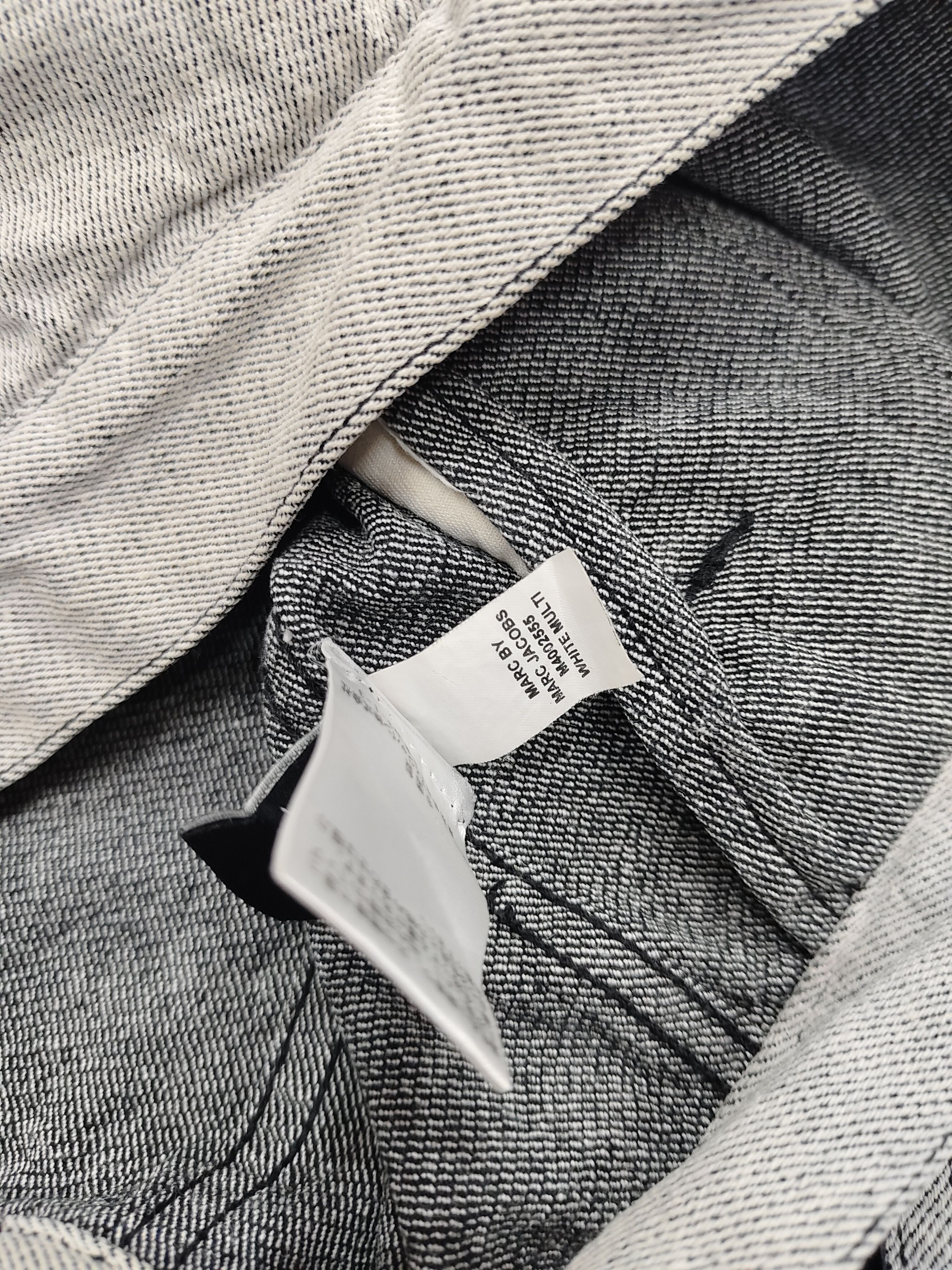 Marc by Marc Jacobs 00s Marc by Marc Jacobs Archive Minimal Washed Denim Jacket Size M / US 6-8 / IT 42-44 - 4 Thumbnail
