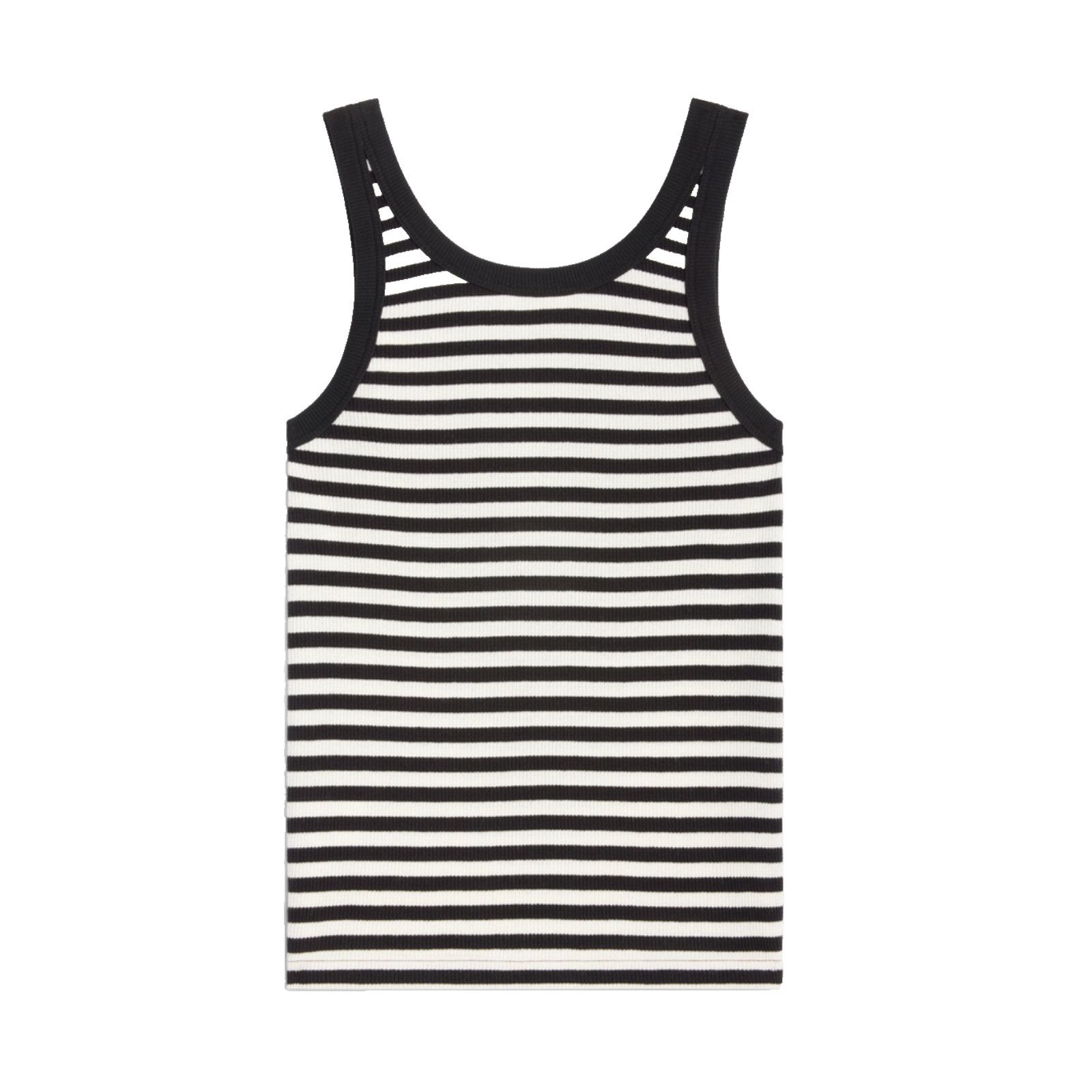 Celine Celine Mariniere Striped Cotton Jersey Tank Top Shirt XL Size XL / US 12-14 / IT 48-50 - 11 Thumbnail