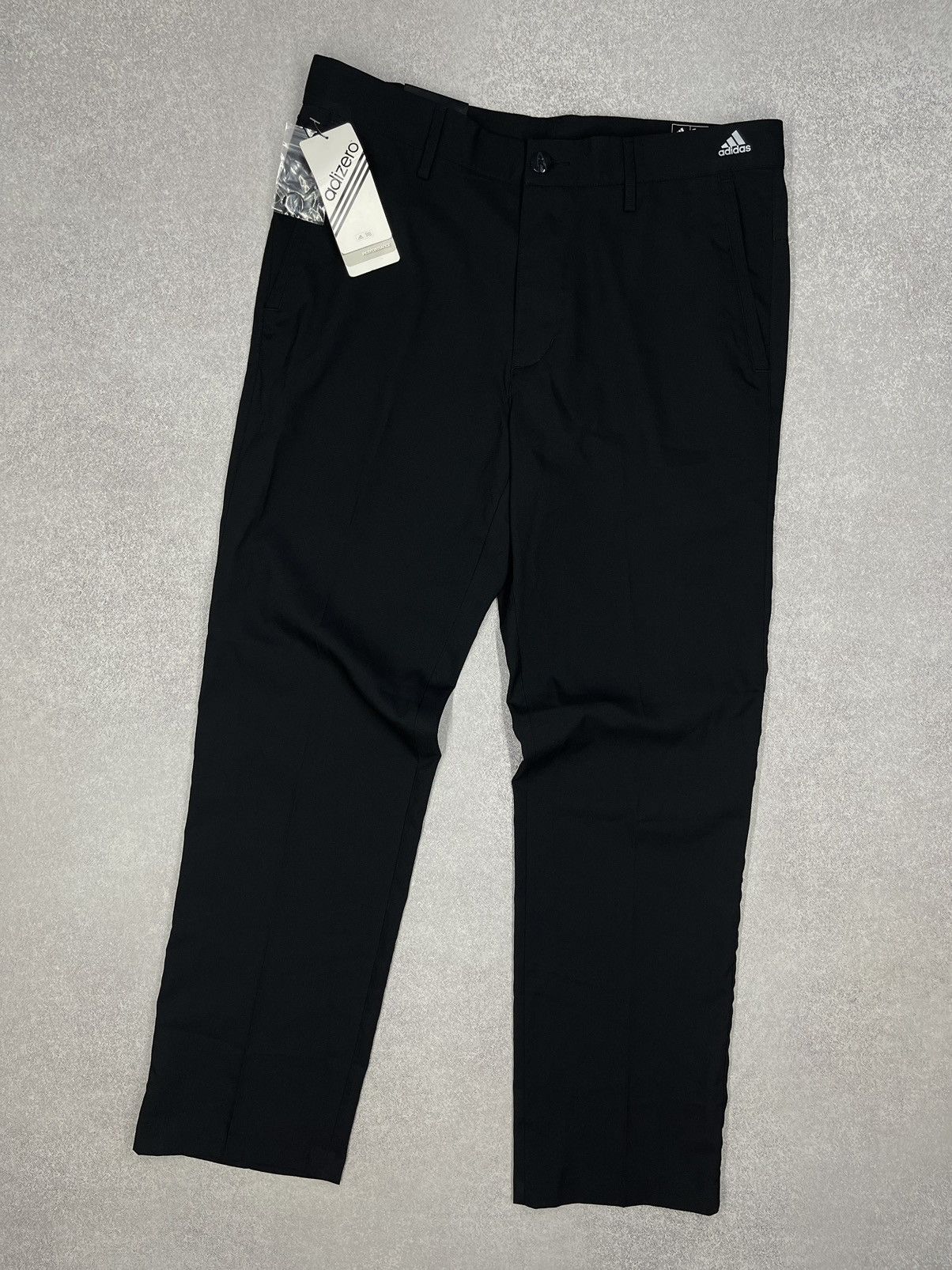 Adidas New Vintage Adidas Tech Pants Classic Black Adizero Y2K Size US 32 / EU 48 - 1 Thumbnail