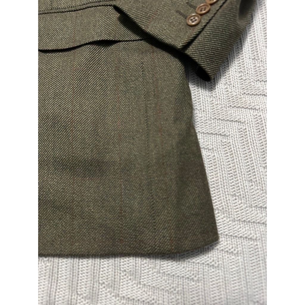 Canali Canali brown tweed three button blazer size 46R Size 46R - 4 Thumbnail