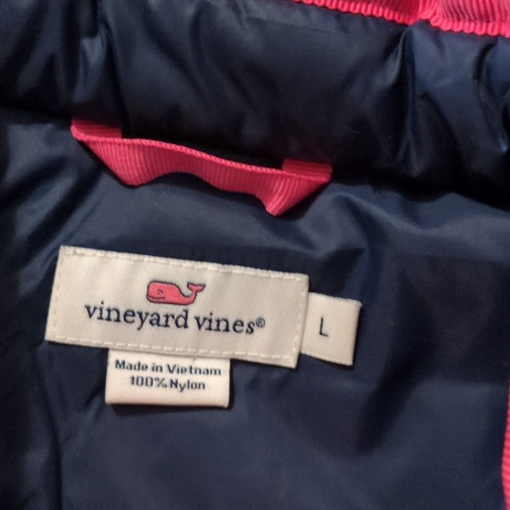 Vineyard Vines Vineyard Vines Pink And Blue Quilted Vest Size Large Size L / US 10 / IT 46 - 4 Thumbnail