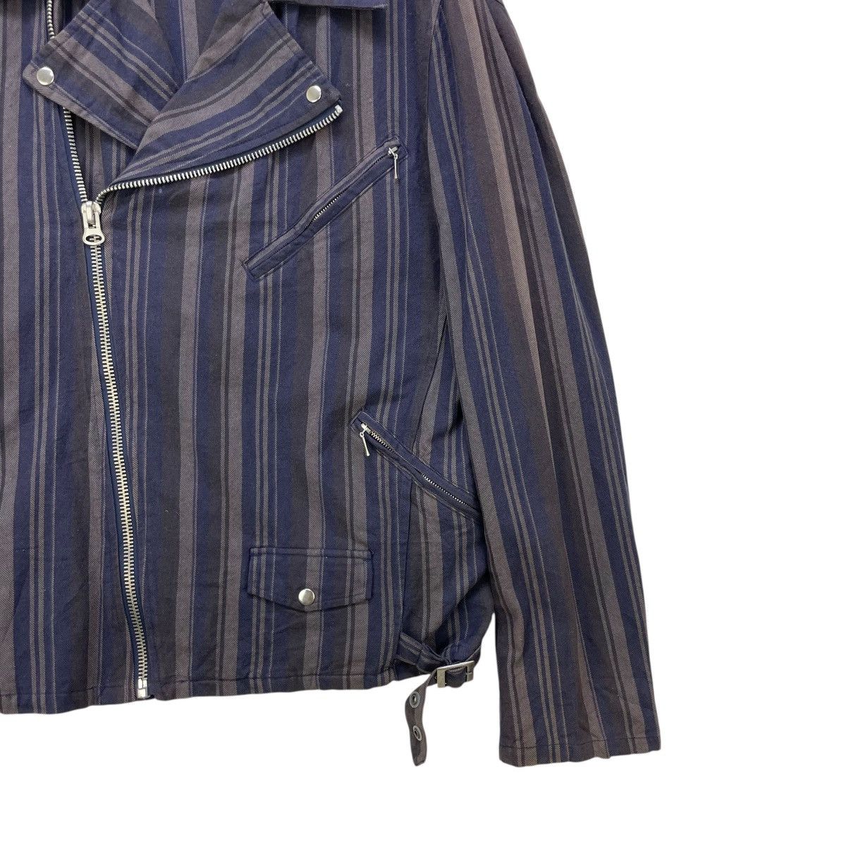 Hysteric Glamour 💥Vintage Econdition Stripe Down Double Collar Jacket Size US M / EU 48-50 / 2 - 5 Thumbnail
