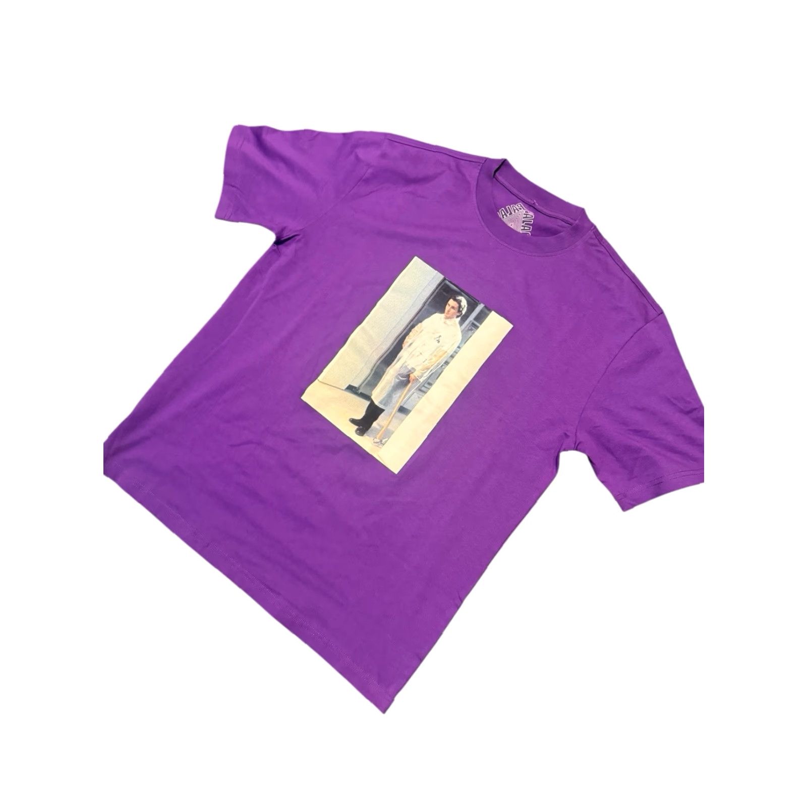 Palace VINTAGE Palace American Psycho T-Shirt Royal Purple L Mens Great Condition RARE Size US L / EU 52-54 / 3 - 5 Thumbnail