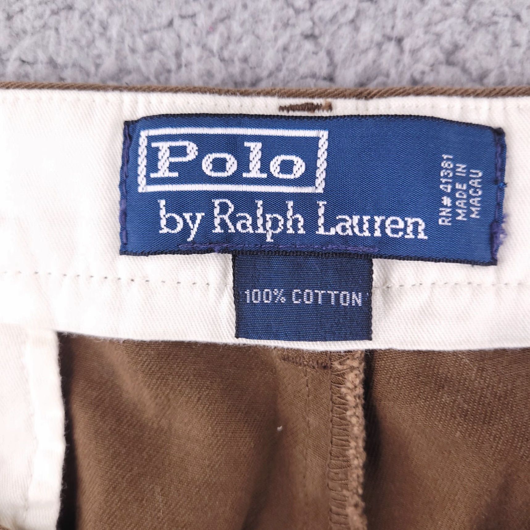 Polo Ralph Lauren Polo Ralph Lauren Pants Mens 36x31 Relaxed Straight Fit Chino Brown 36 Inseam 31in Mens Size US M / EU 48-50 / 2 - 4 Thumbnail