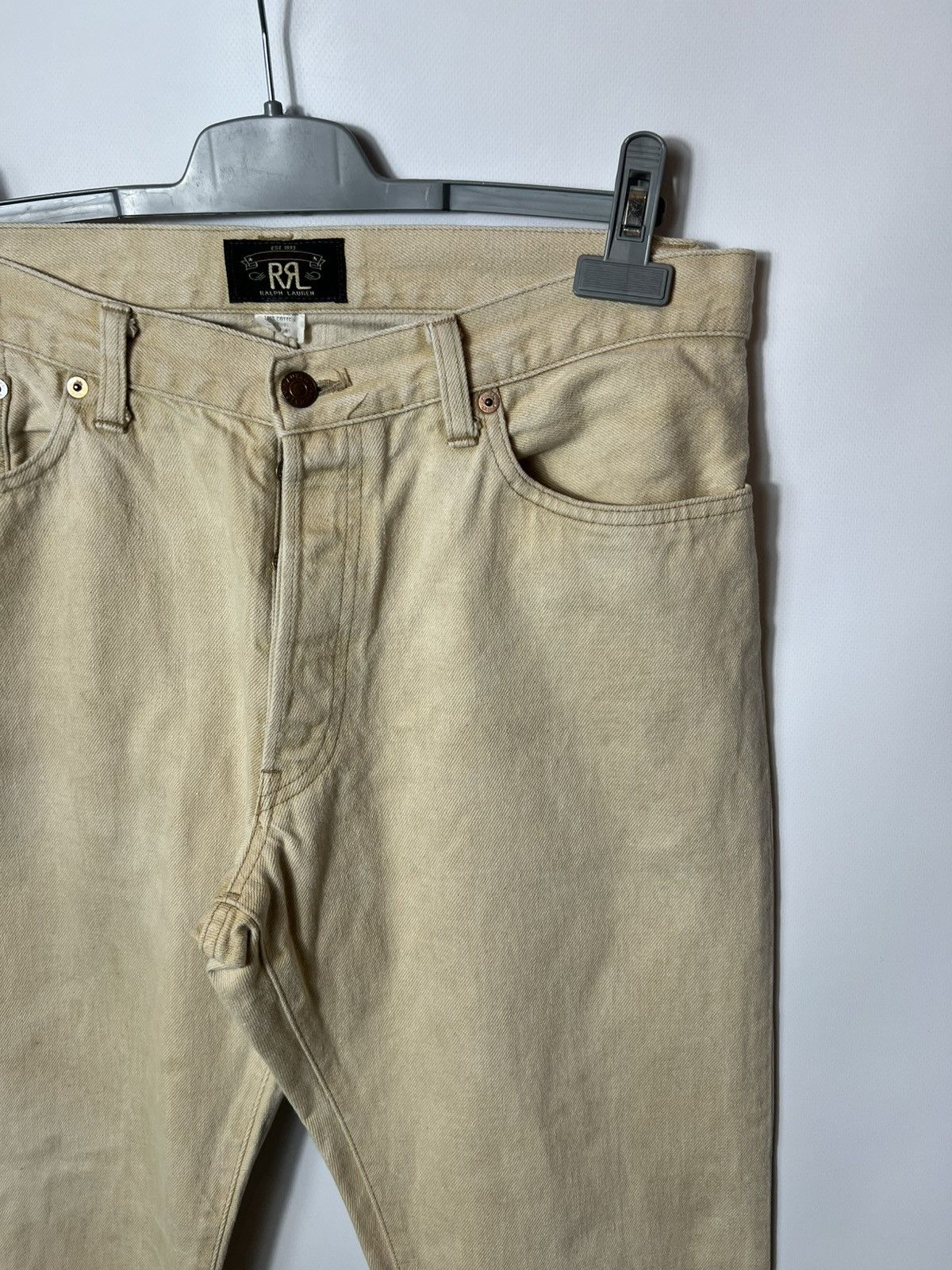 Polo Ralph Lauren Vintage RRL DOUBLE R Ralph Lauren Five Pockets Pants Size US 32 / EU 48 - 2 Thumbnail