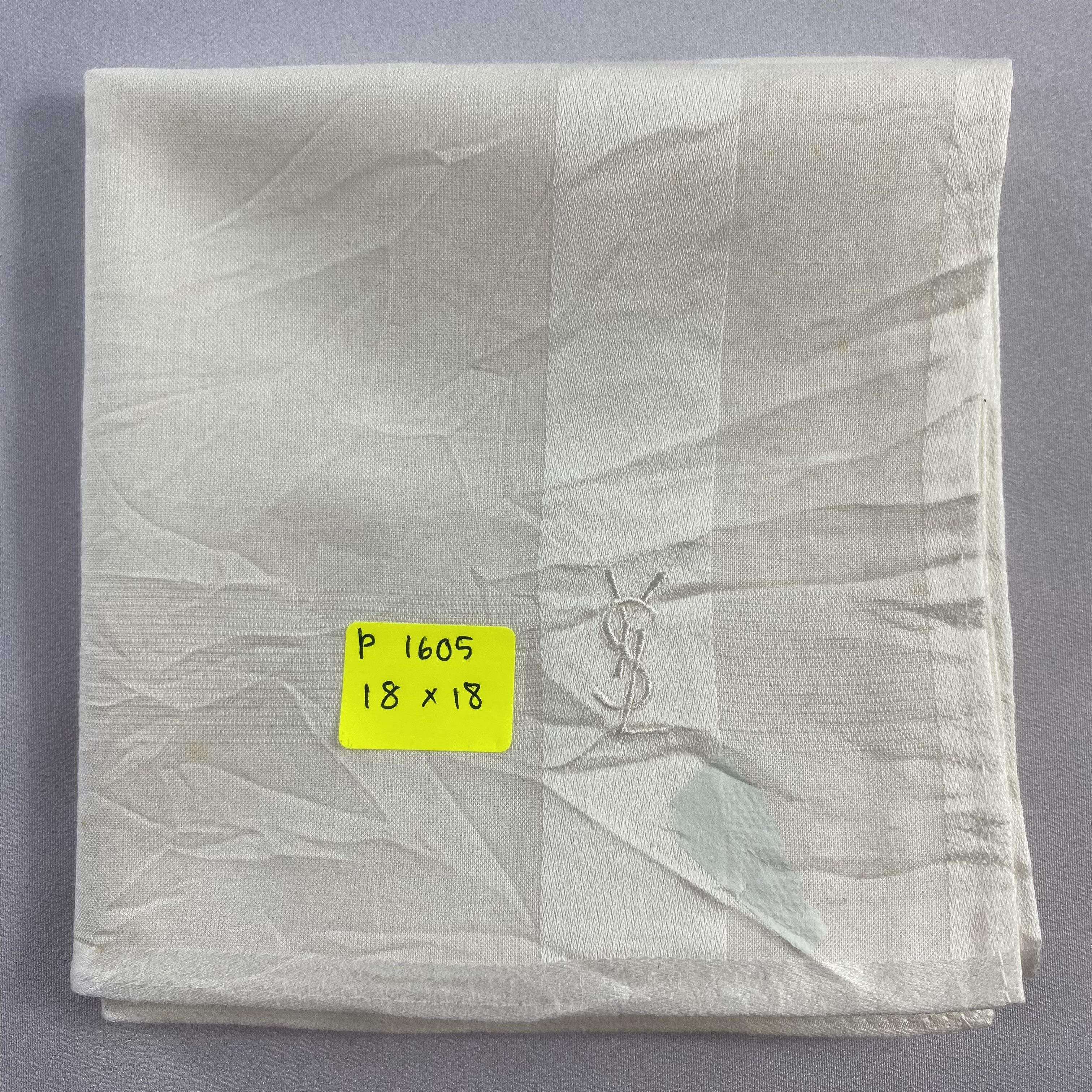 Vintage Yves Saint Laurent Handkerchief / Neckerchief-P1605 Size ONE SIZE - 6 Thumbnail