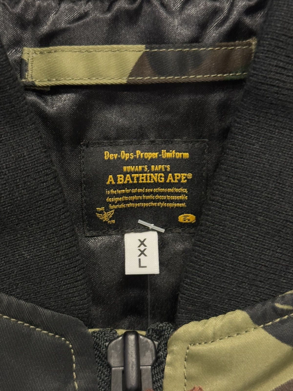 Bape Bape Camo Jacket MA-1 Shark Green Camo (NEW) Size US XXL / EU 58 / 5 - 8 Thumbnail