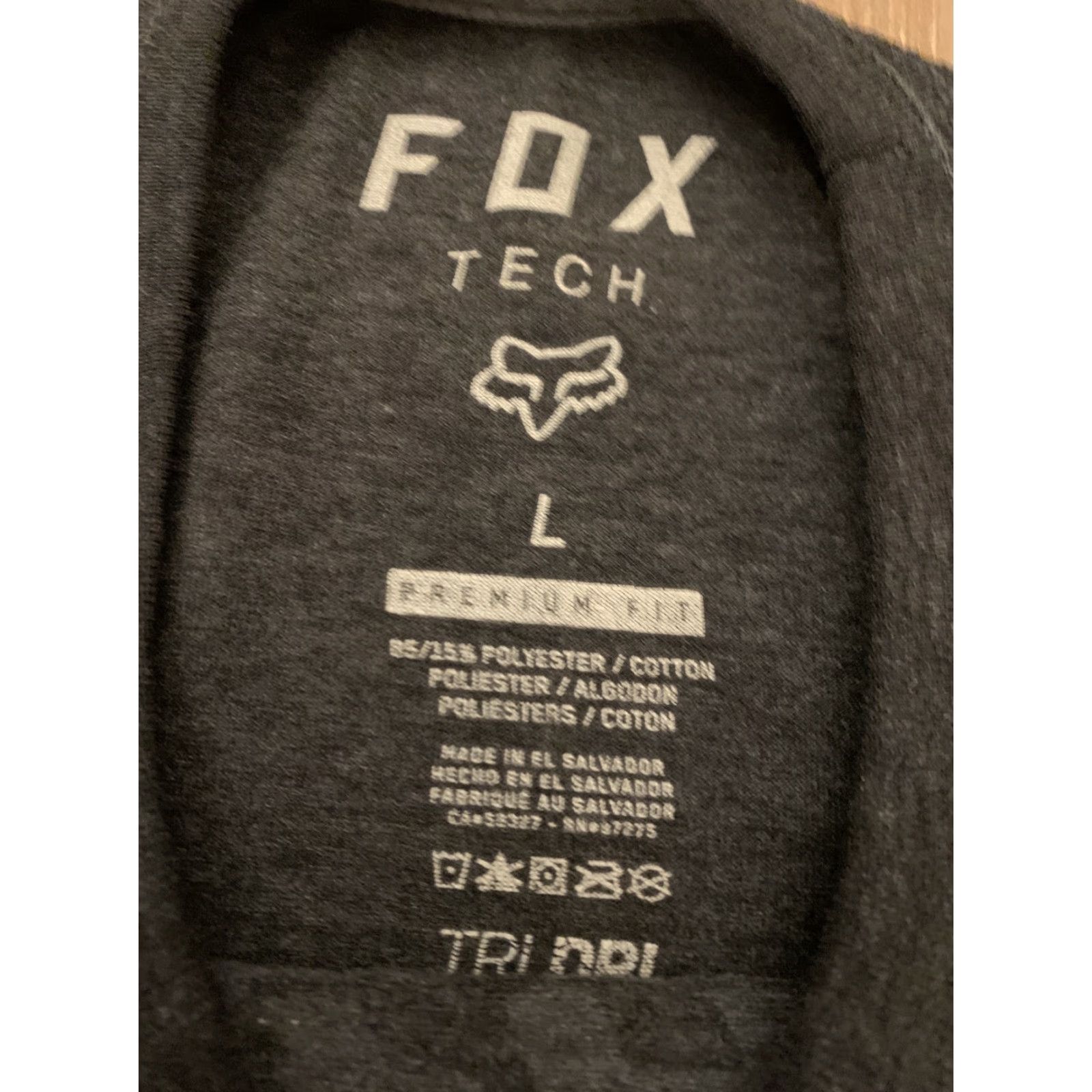 Vintage fox tech t shirt size L Trudri Size US L / EU 52-54 / 3 - 4 Thumbnail