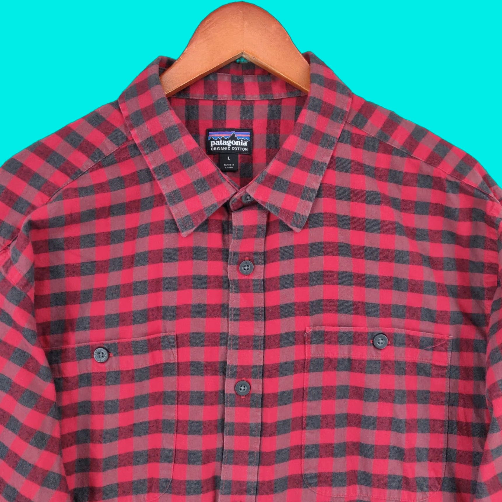 Patagonia Patagonia Shirt Mens L Red Plaid Organic Cotton Long Sleeve Button Size US L / EU 52-54 / 3 - 1 Thumbnail