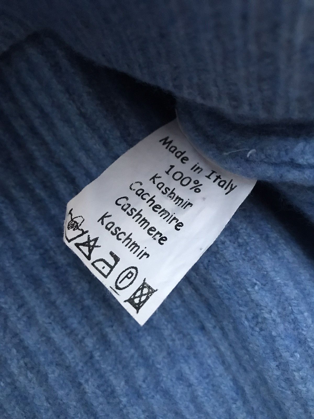 Other THICK RIBBED CASHMERE RAGLAN SHOULDER CREWNECK JUMPER Size L / US 10 / IT 46 - 11 Thumbnail