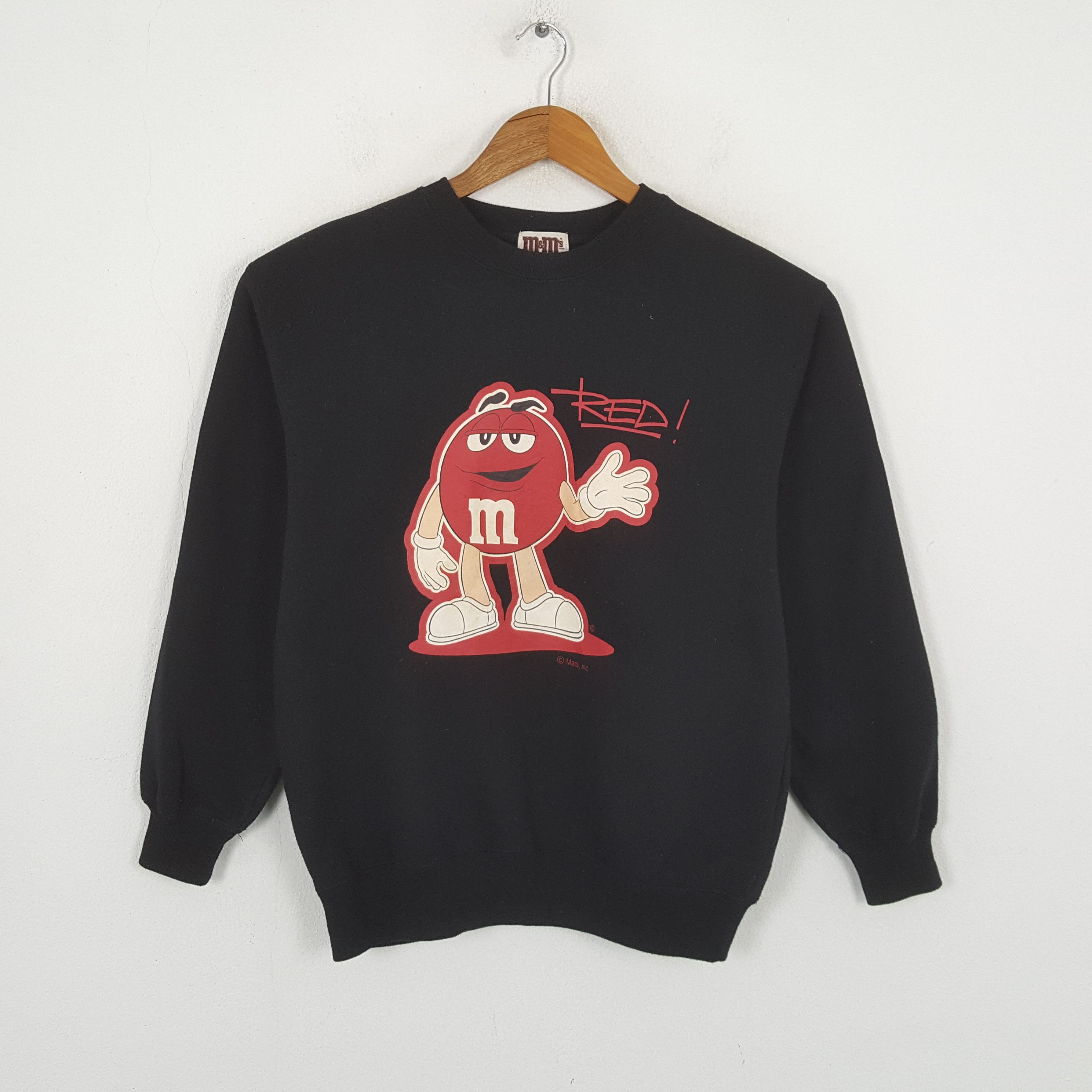 Chocolate × Vintage Vintage M&M Chocolate Promotion Brand Sweatshirt Size US M / EU 48-50 / 2 - 1 Thumbnail