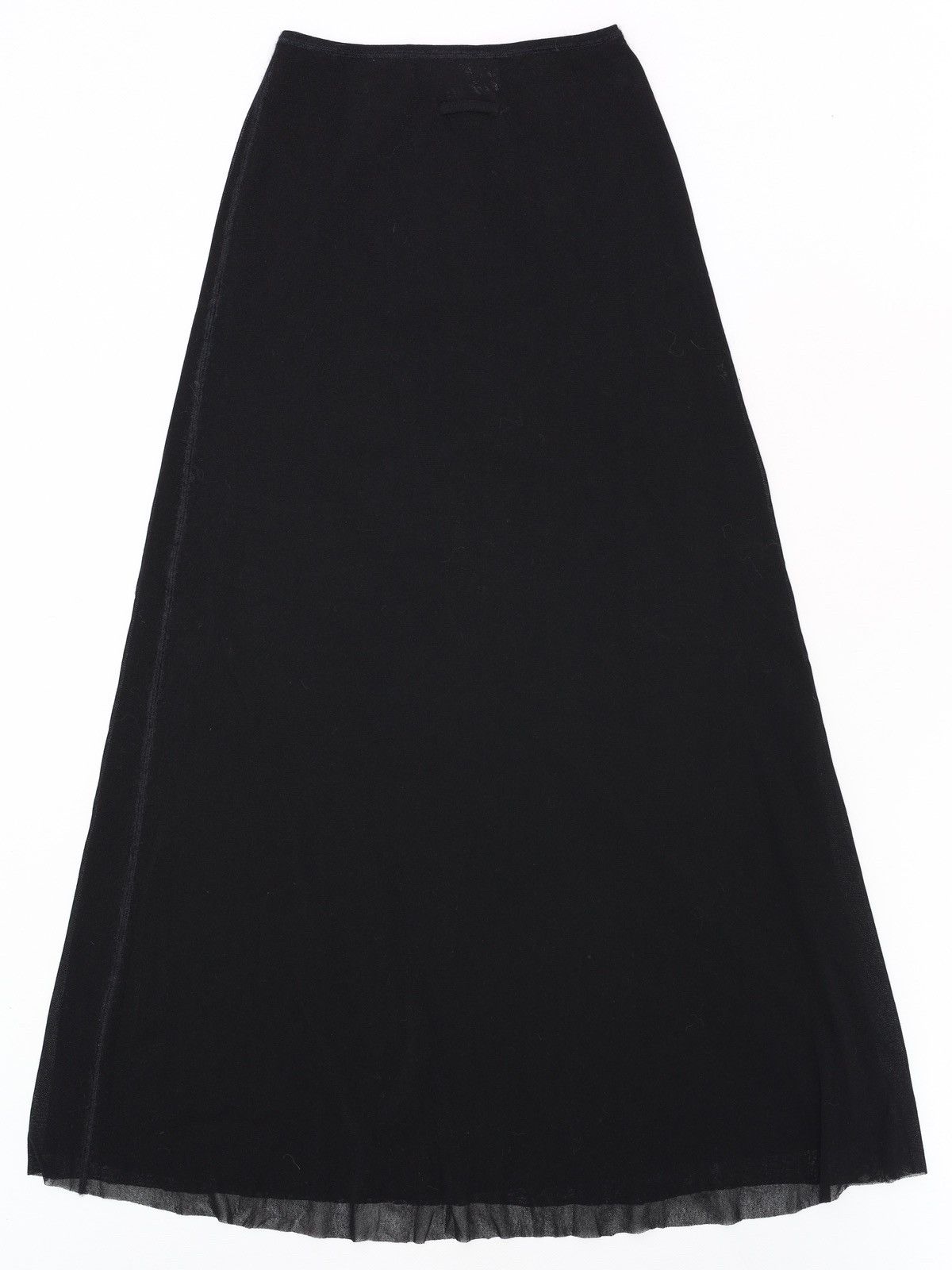 Jean Paul Gaultier Jean Paul Gaultier Vintage Mesh Maxi Long Skirt Black Size 27" / US 4 / IT 40 - 8 Thumbnail