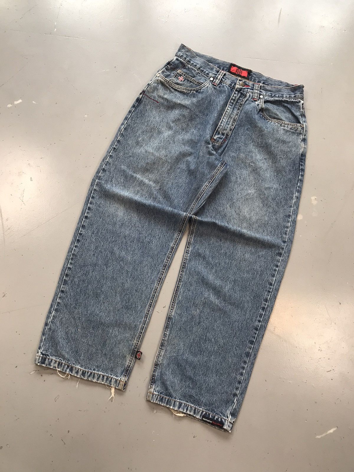 Independent Truck Co. × Vintage Vintage rare independent truck co. Straight fit denim Size US 34 / EU 50 - 2 Thumbnail