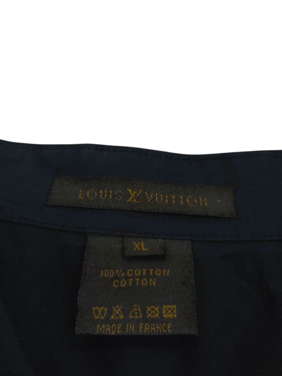 Louis Vuitton Louis Vuitton Embroidered Snap On Button Shirt Size US XL / EU 56 / 4 - 5 Thumbnail